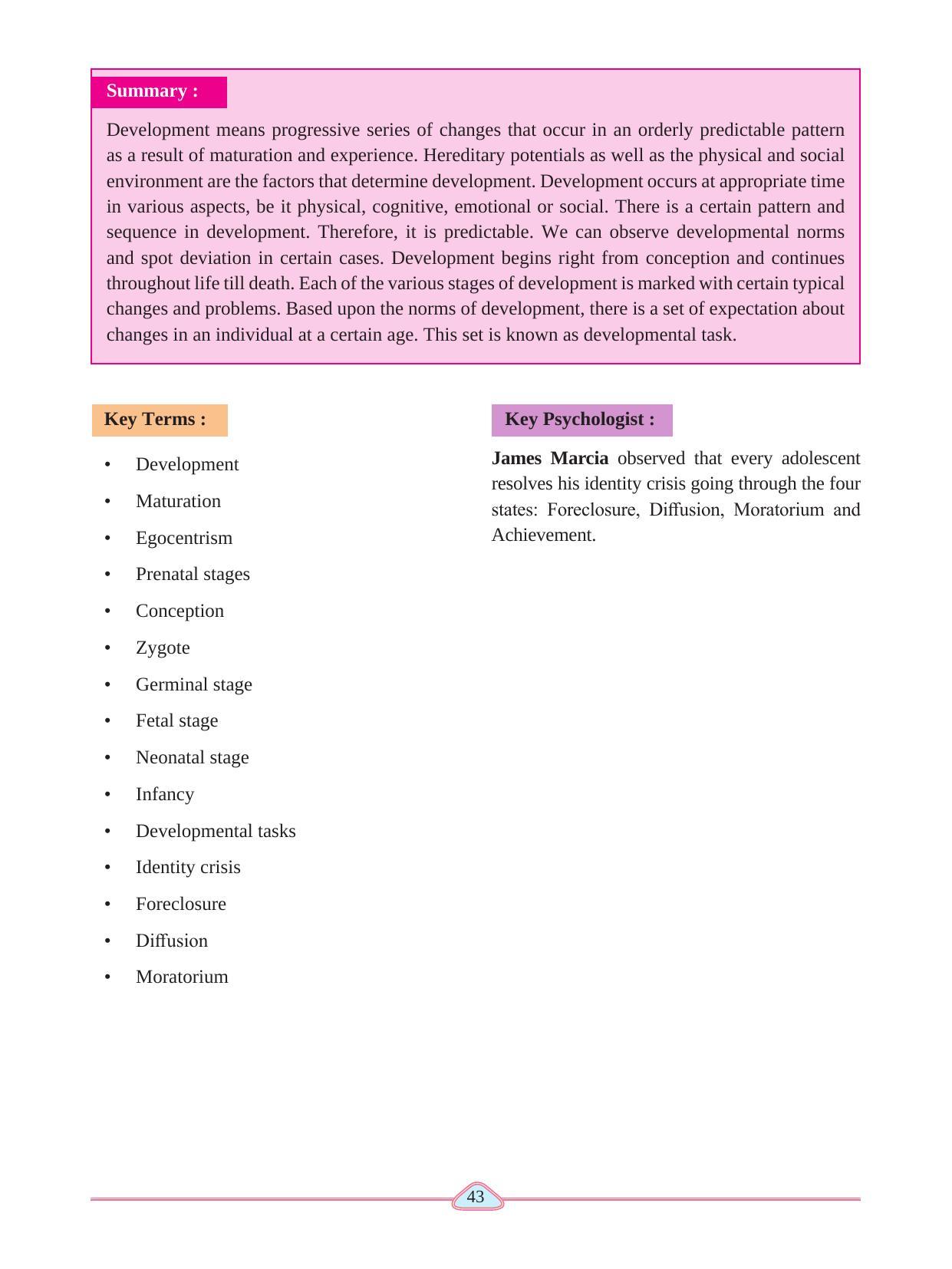 Maharashtra Board Class 11 Psychology Textbook - Page 53