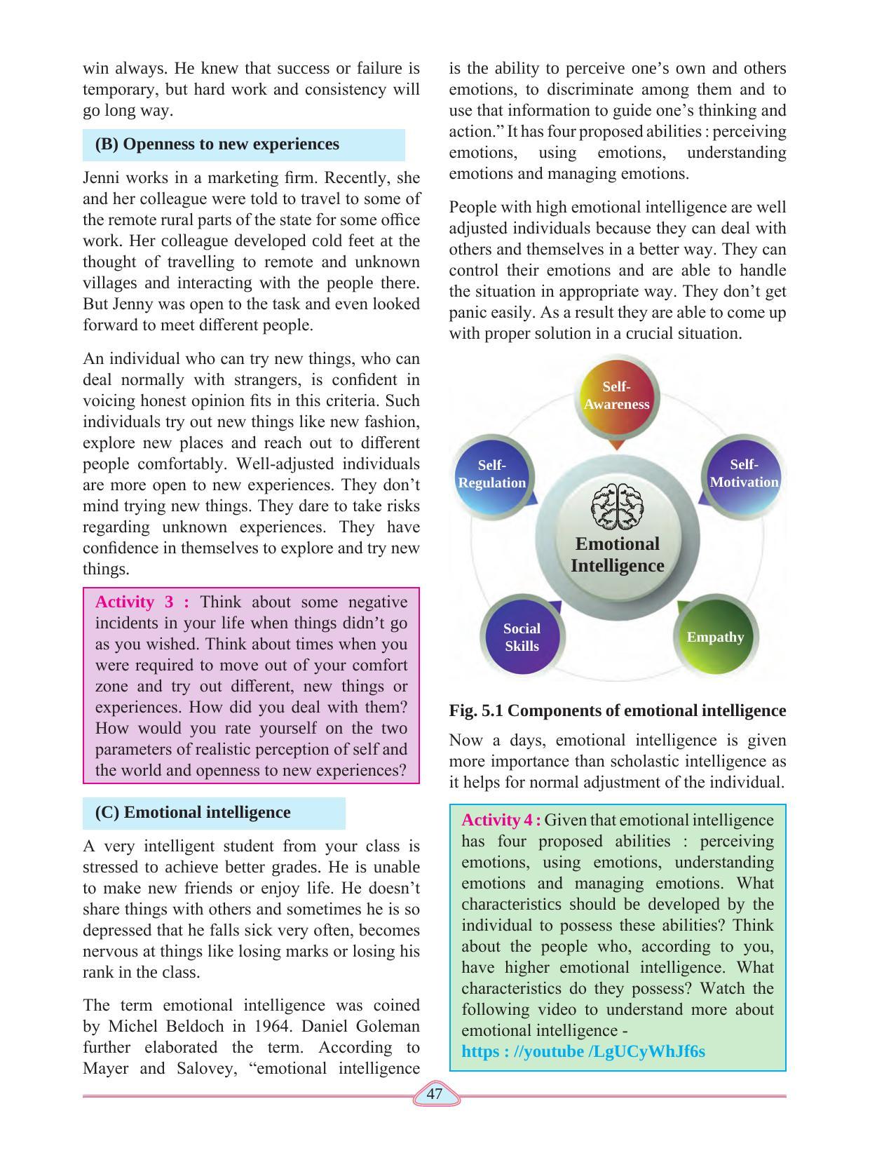 Maharashtra Board Class 11 Psychology Textbook - Page 57