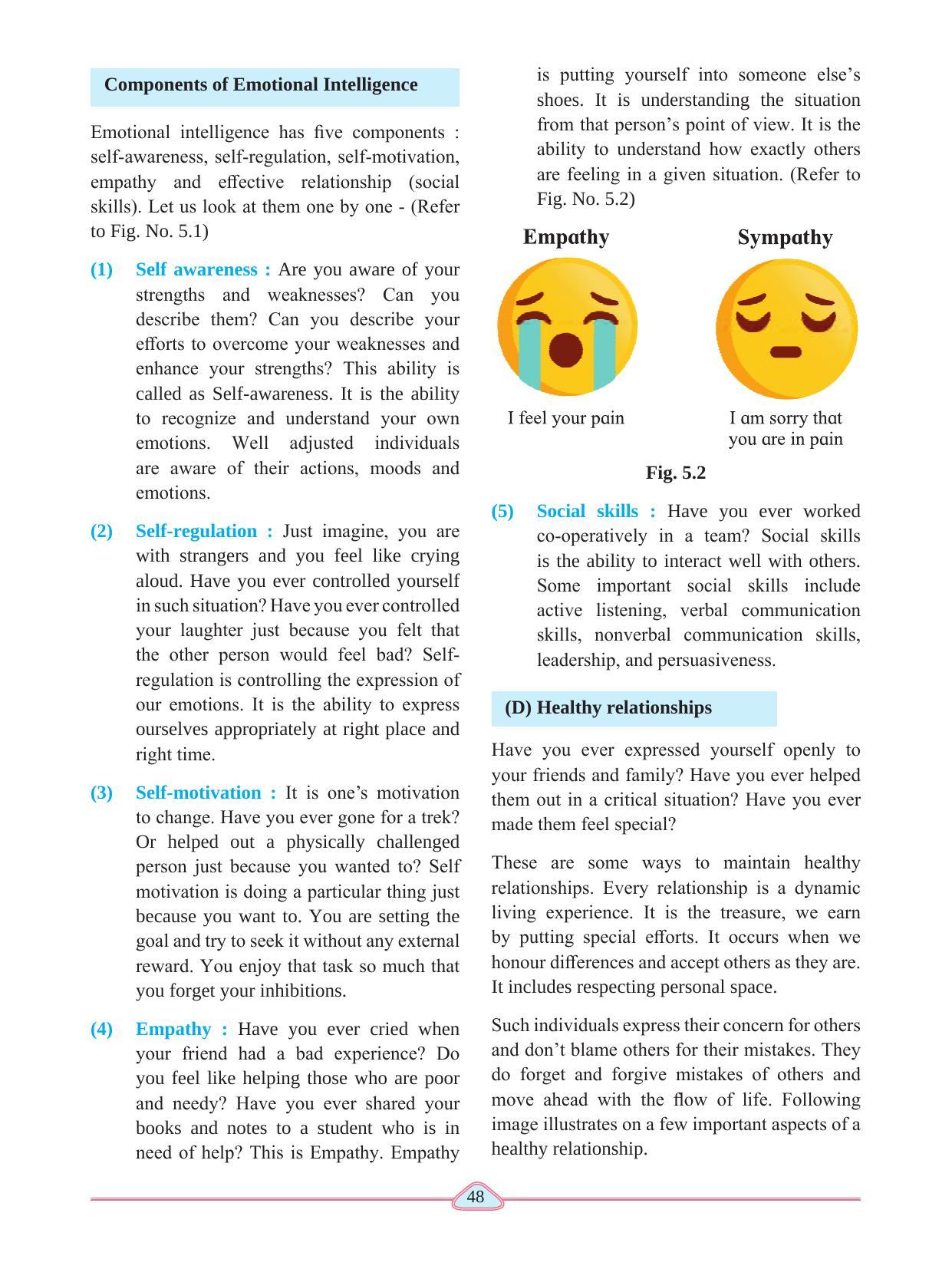 Maharashtra Board Class 11 Psychology Textbook - Page 58
