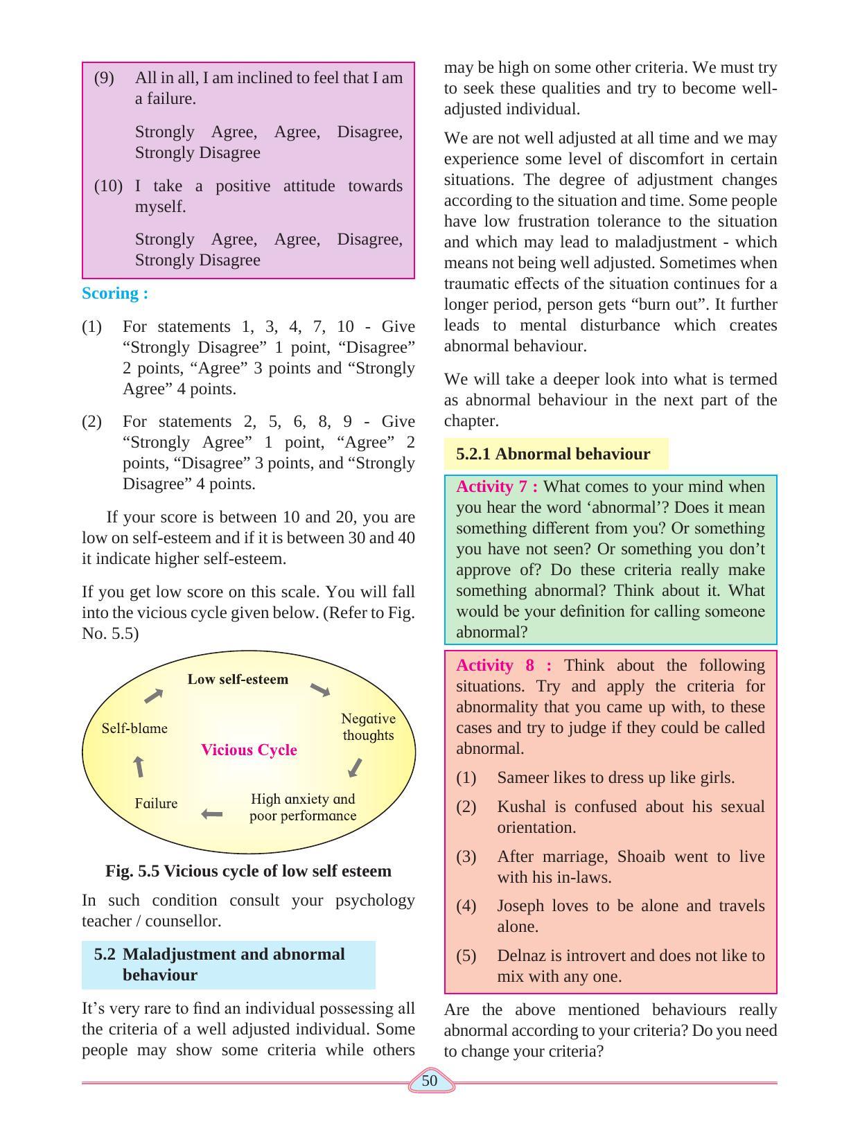 Maharashtra Board Class 11 Psychology Textbook - Page 60
