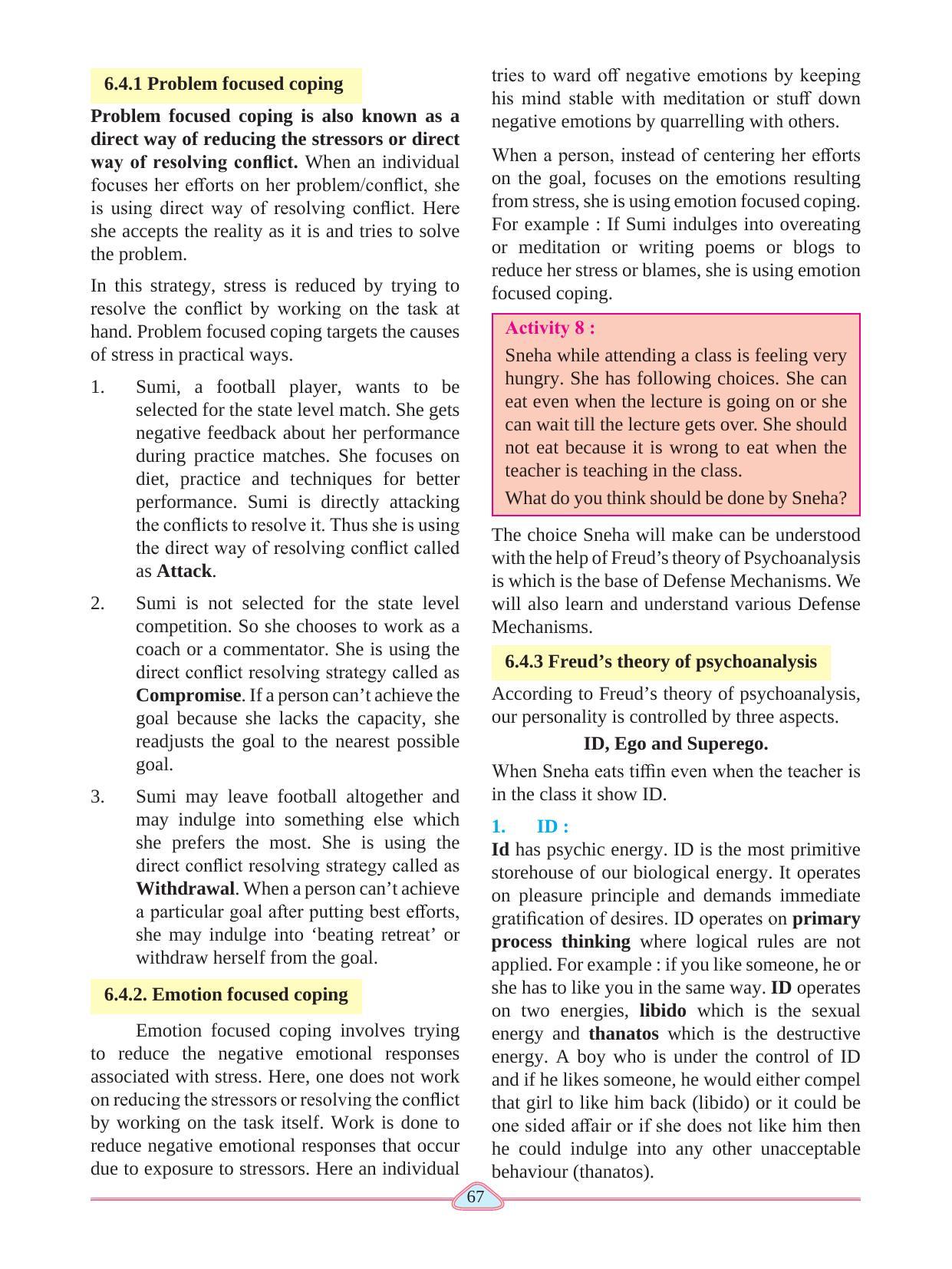 Maharashtra Board Class 11 Psychology Textbook - Page 77