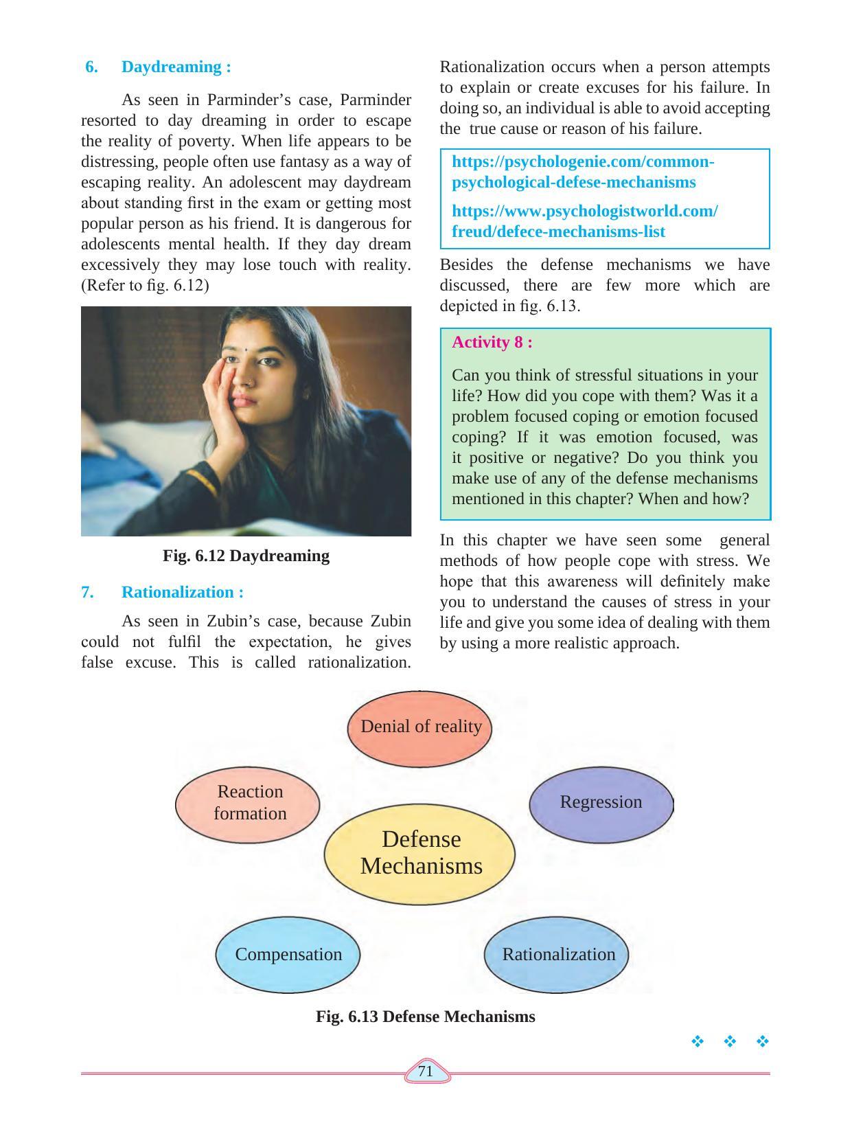 Maharashtra Board Class 11 Psychology Textbook - Page 81