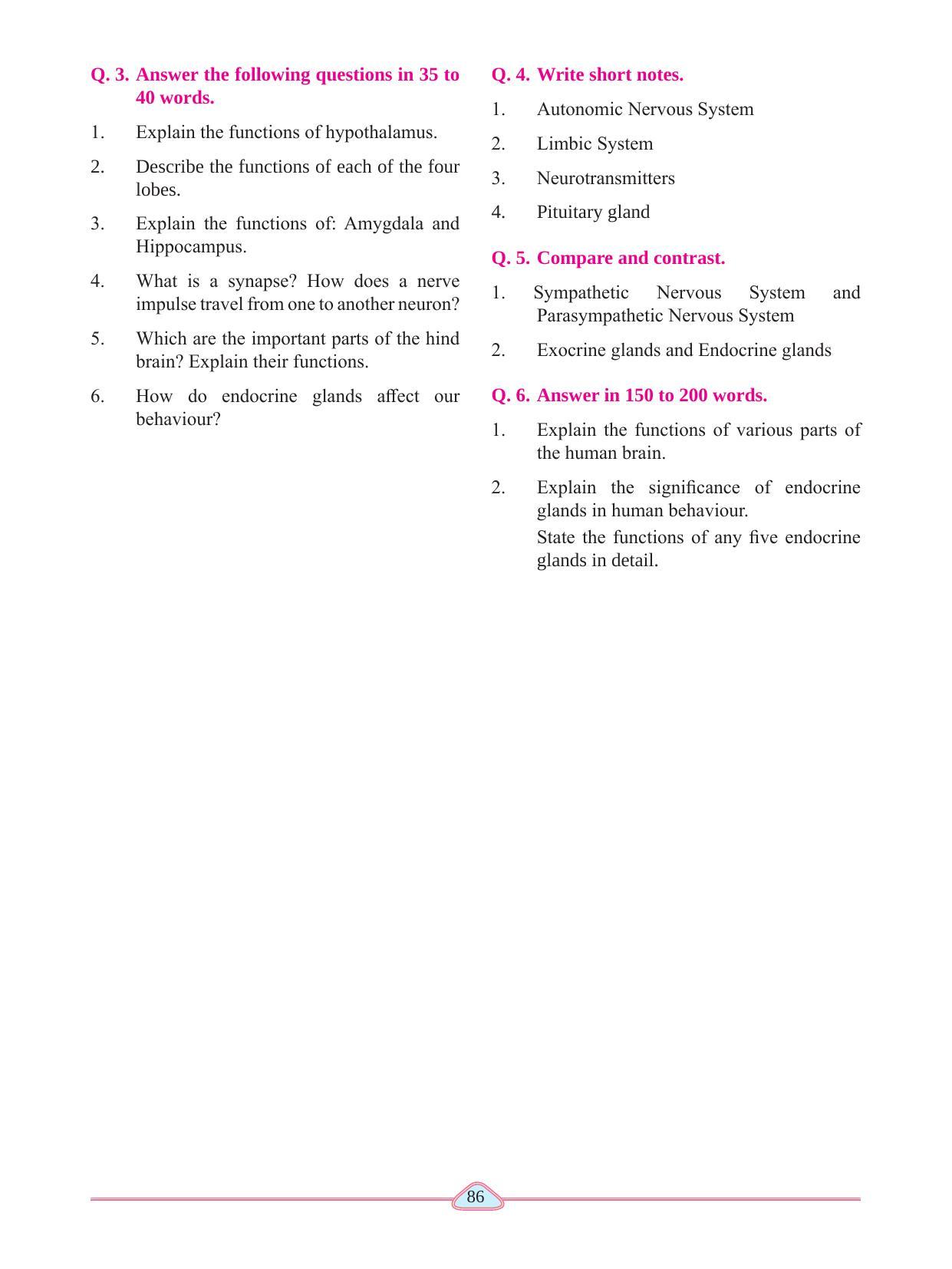 Maharashtra Board Class 11 Psychology Textbook - Page 96
