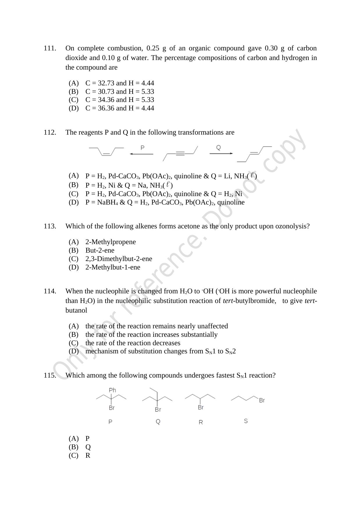 CUSAT CAT 2021 B.Tech Shift II Question Paper - Page 22