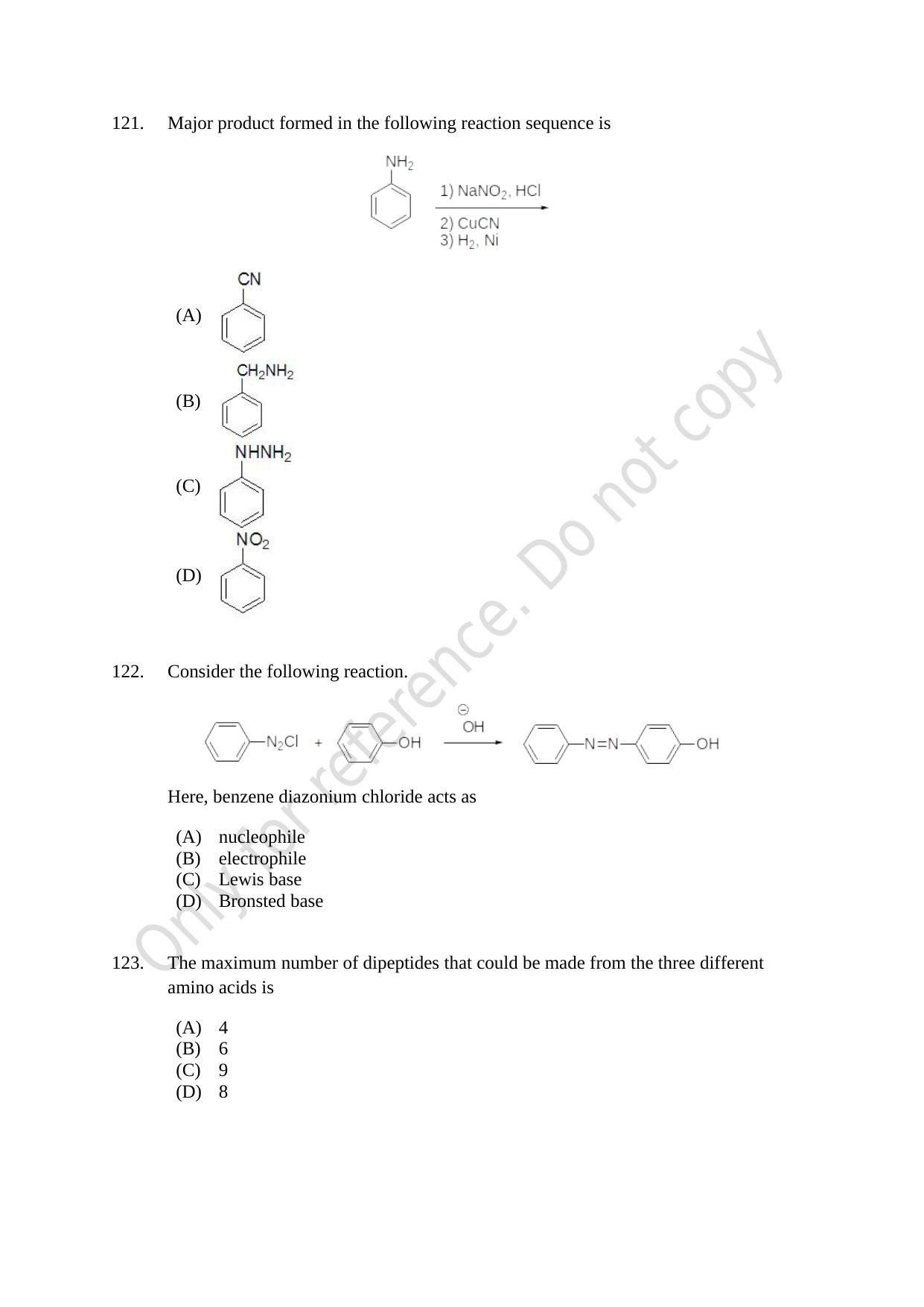 CUSAT CAT 2021 B.Tech Shift II Question Paper - Page 25