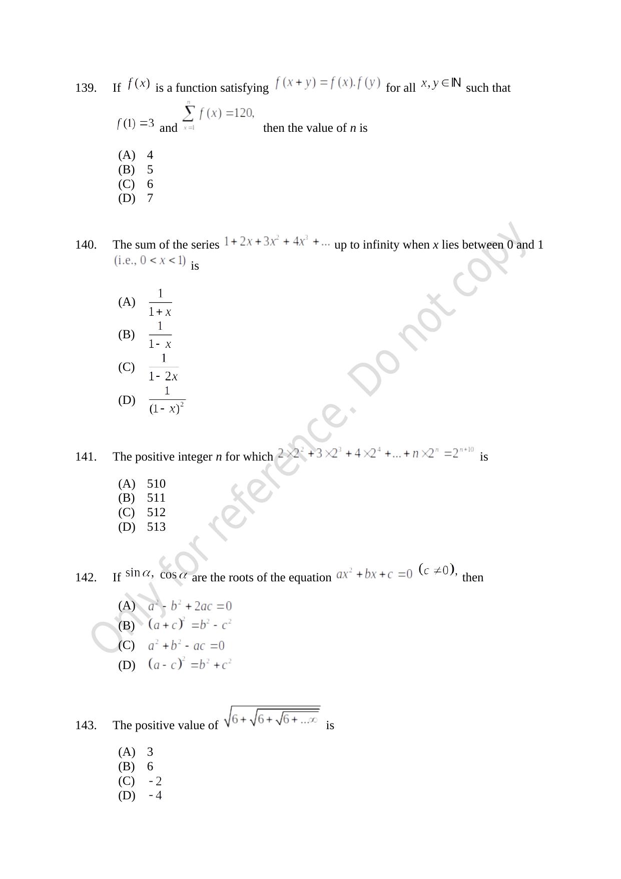 CUSAT CAT 2021 B.Tech Shift II Question Paper - Page 29