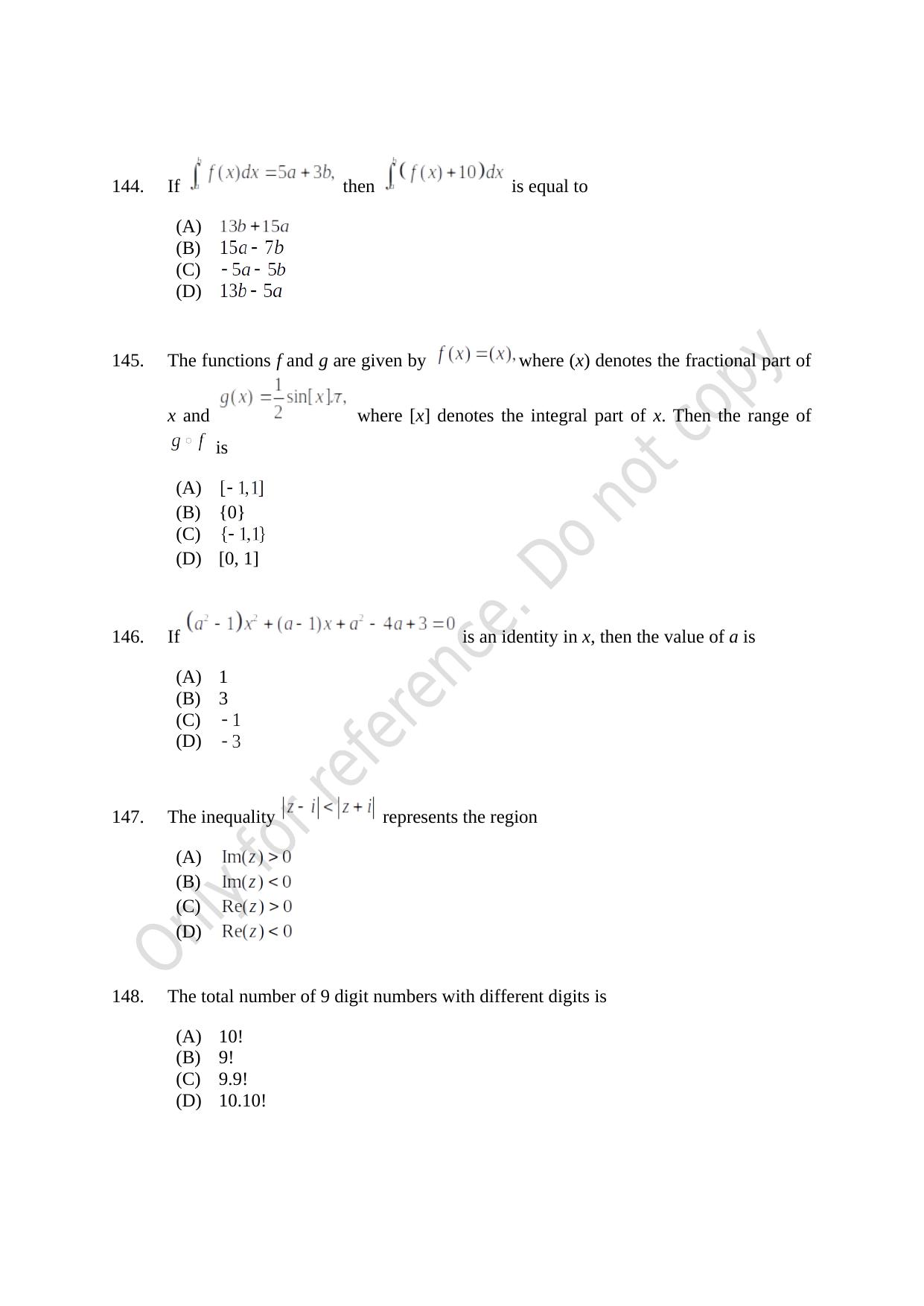 CUSAT CAT 2021 B.Tech Shift II Question Paper - Page 30