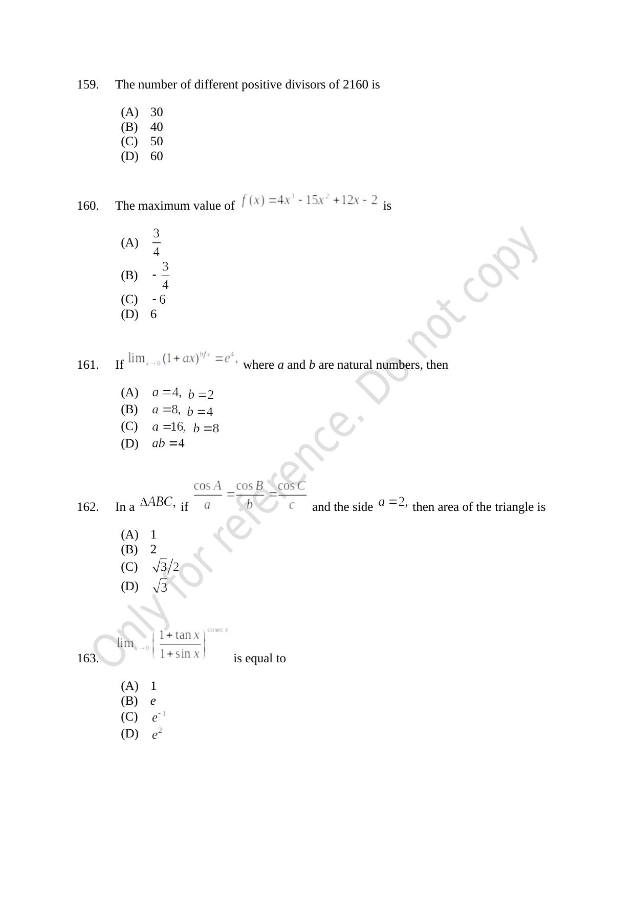 CUSAT CAT 2021 B.Tech Shift II Question Paper - Page 33