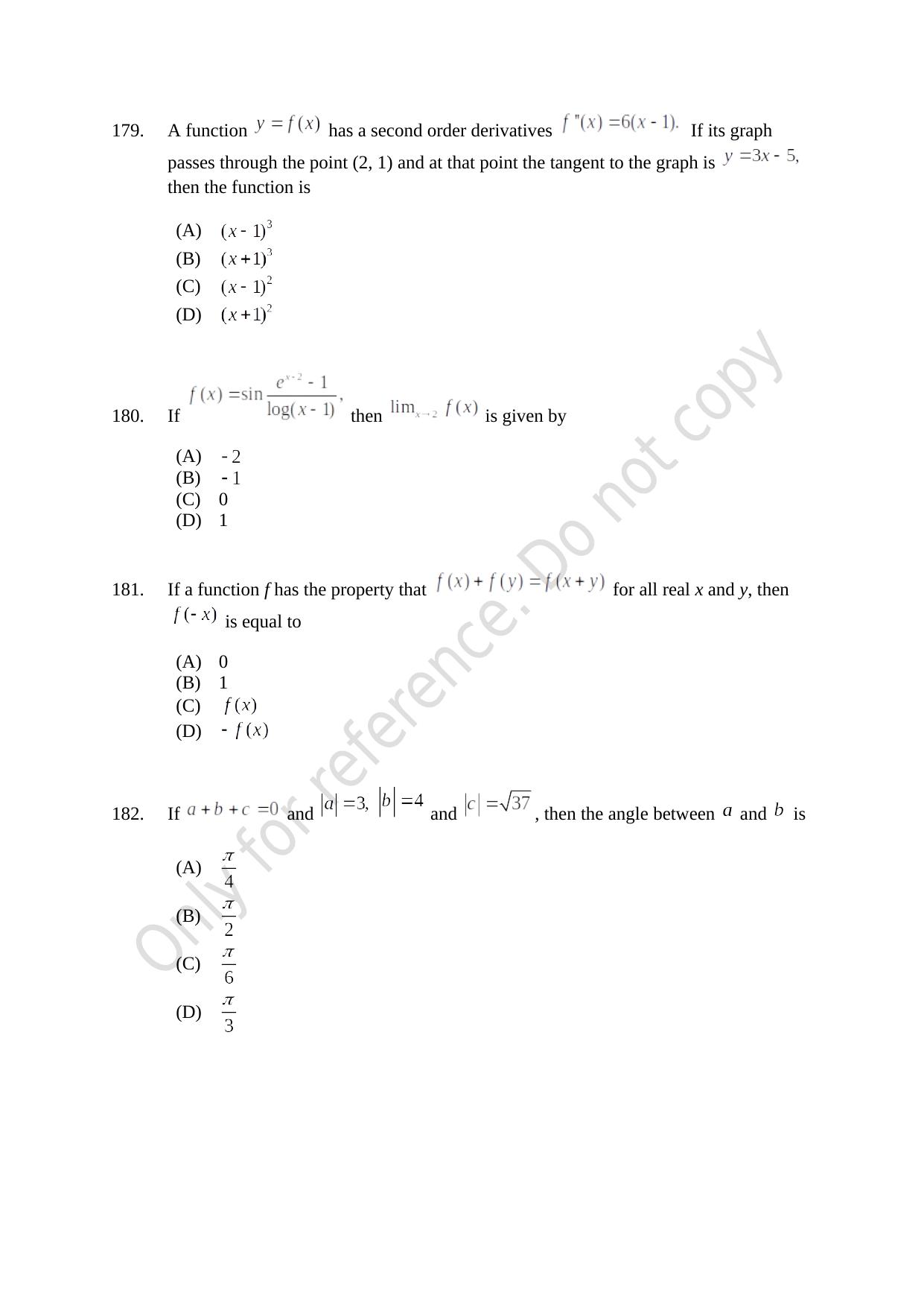 CUSAT CAT 2021 B.Tech Shift II Question Paper - Page 37