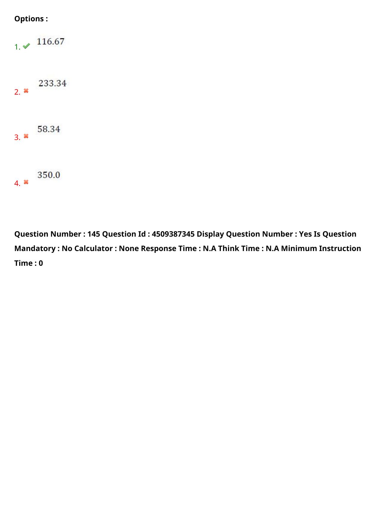 AP EAPCET 2024 - 22 May 2024 Forenoon - Master Engineering Question Paper With Preliminary Keys - Page 114