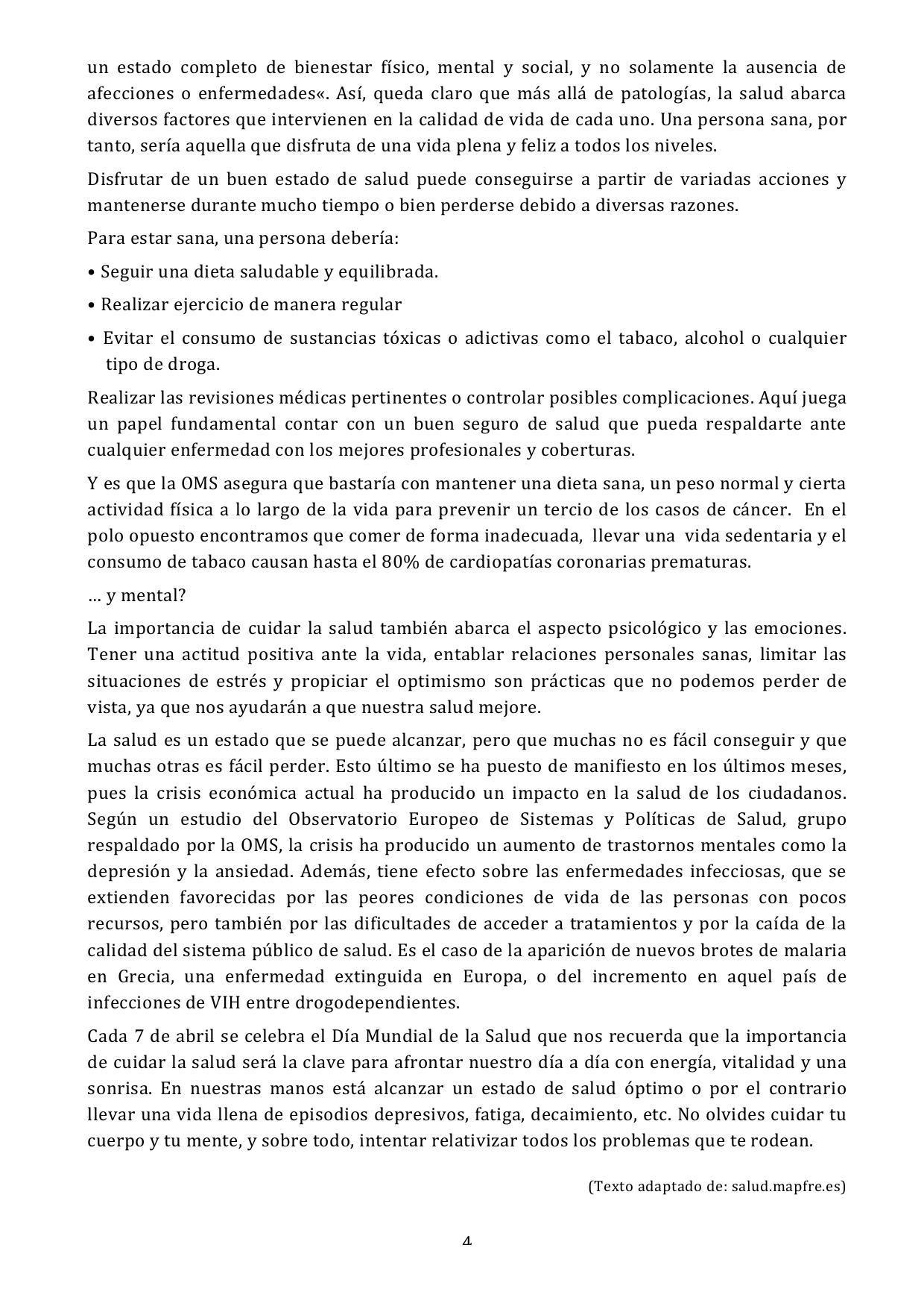 CBSE Class 12 Spanish Sample Paper 2024 - Page 4