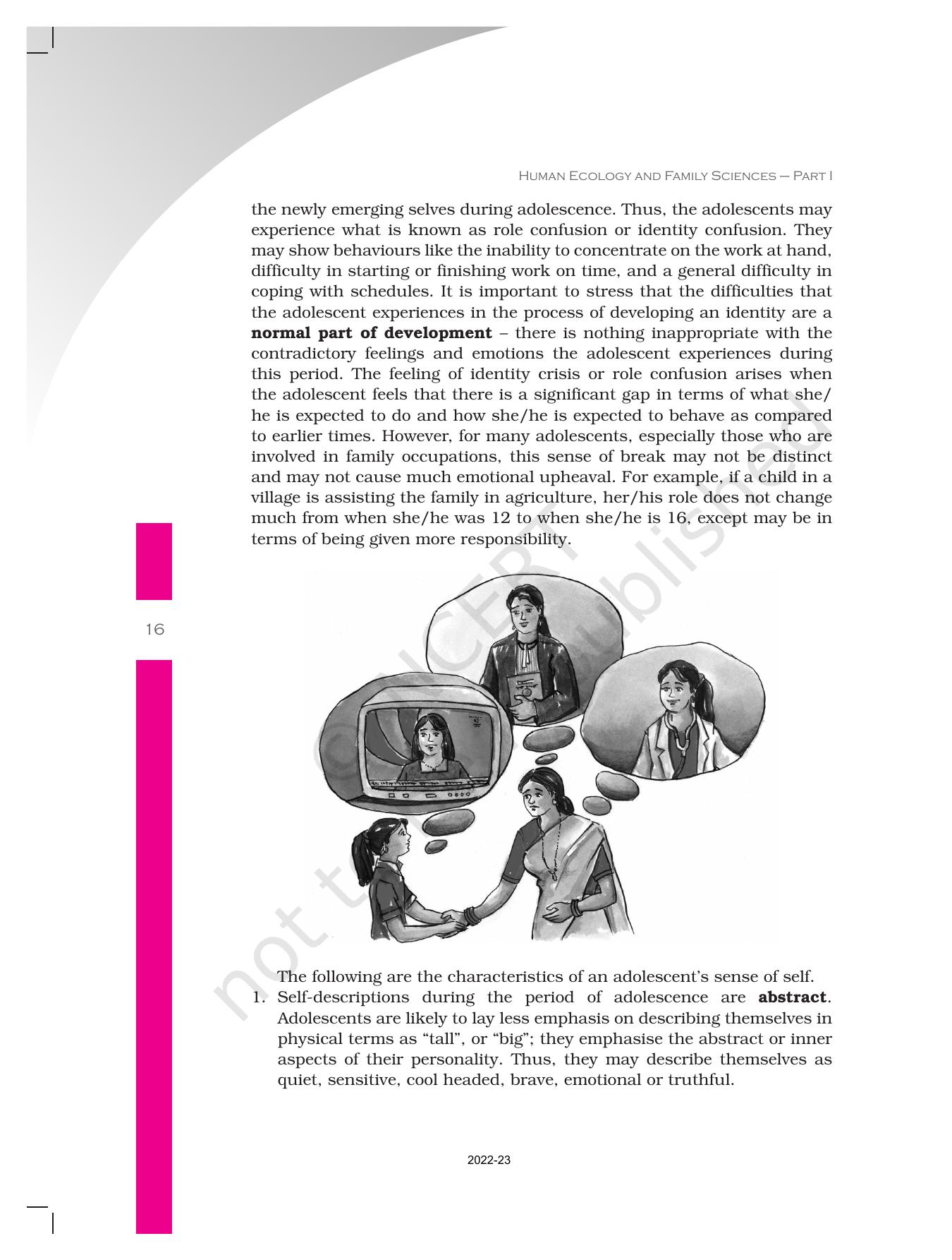 NCERT Book for Class 11 Home Science Chapter 1 Introduction - Page 16