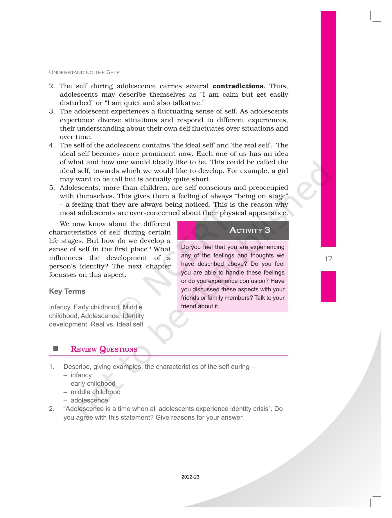 NCERT Book for Class 11 Home Science Chapter 1 Introduction - Page 17