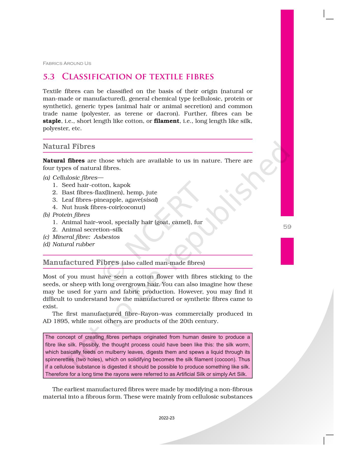 NCERT Book for Class 11 Home Science Chapter 1 Introduction - Page 59