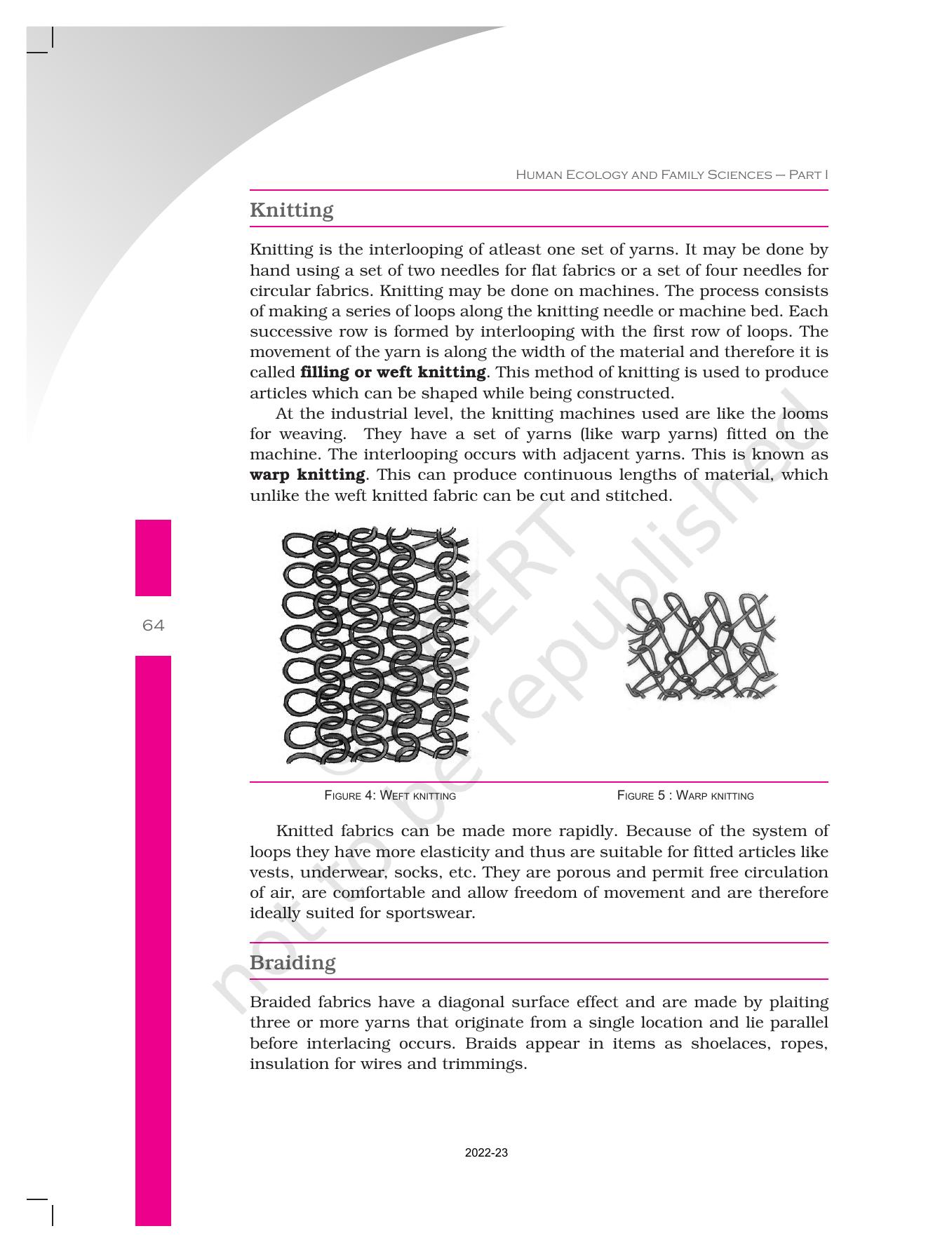 NCERT Book for Class 11 Home Science Chapter 1 Introduction - Page 64