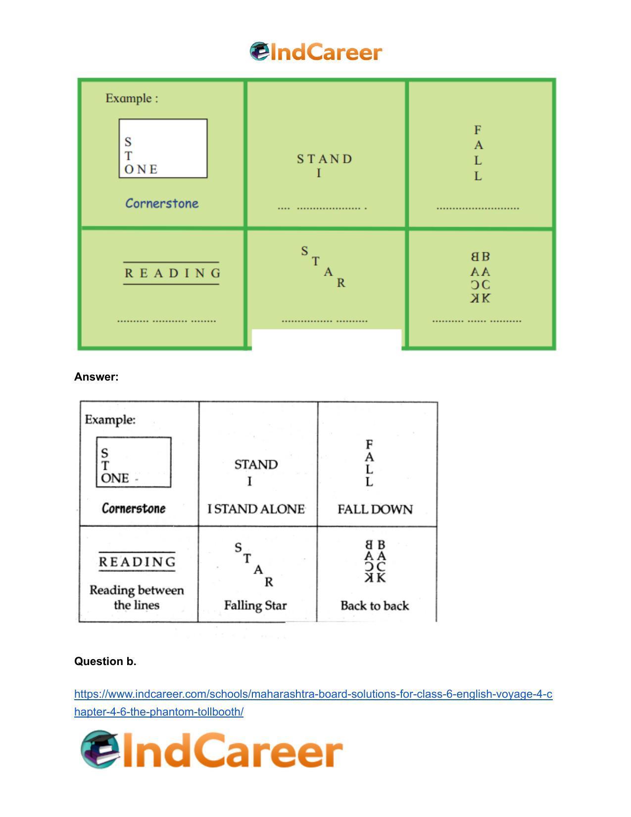 Maharashtra Board Solutions for Class 6- English (Voyage 4): Chapter 4.6- The Phantom Tollbooth - Page 8