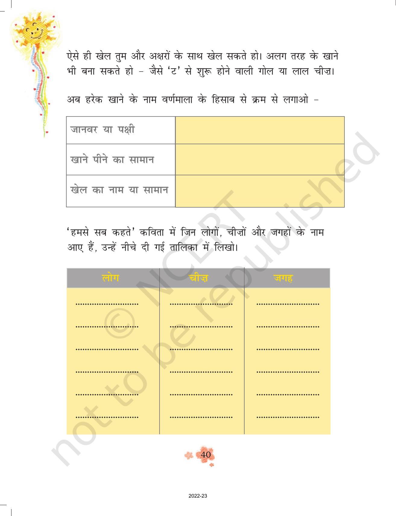 NCERT Book for Class 3 Hindi Chapter 5-हमसे सब कहते - Page 5