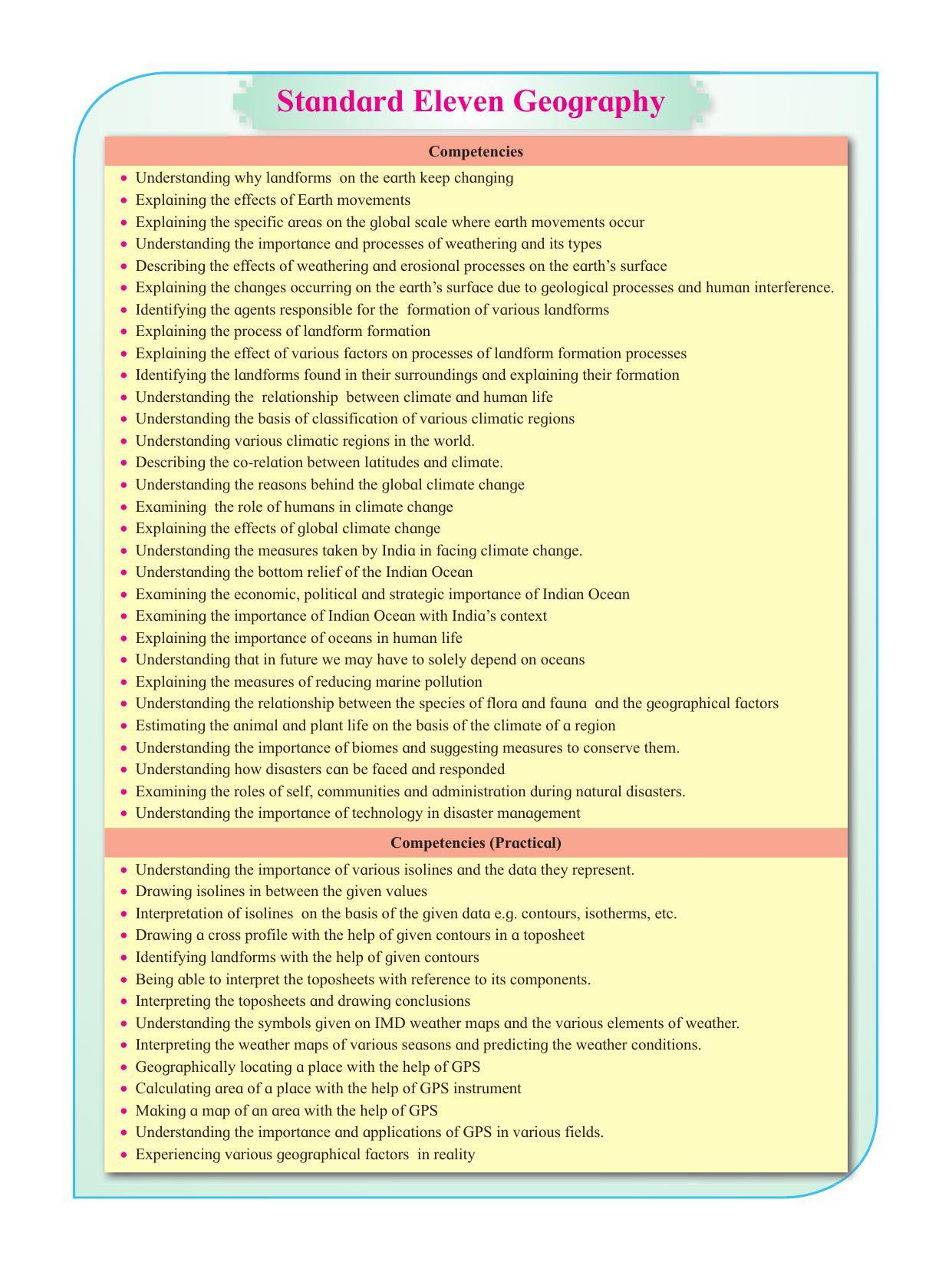 Maharashtra Board Class 11 Geography Textbook - Page 8
