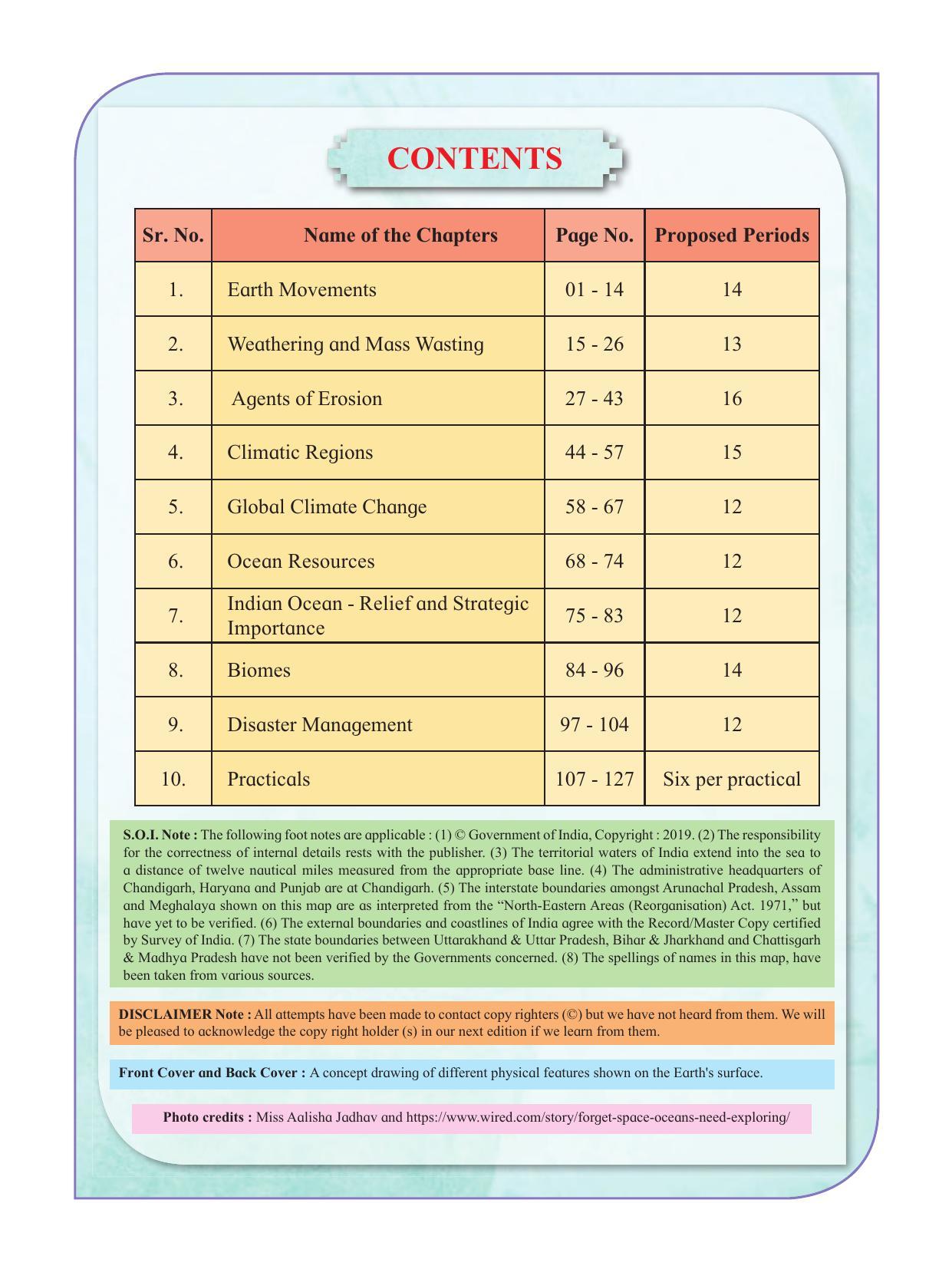 Maharashtra Board Class 11 Geography Textbook - Page 10
