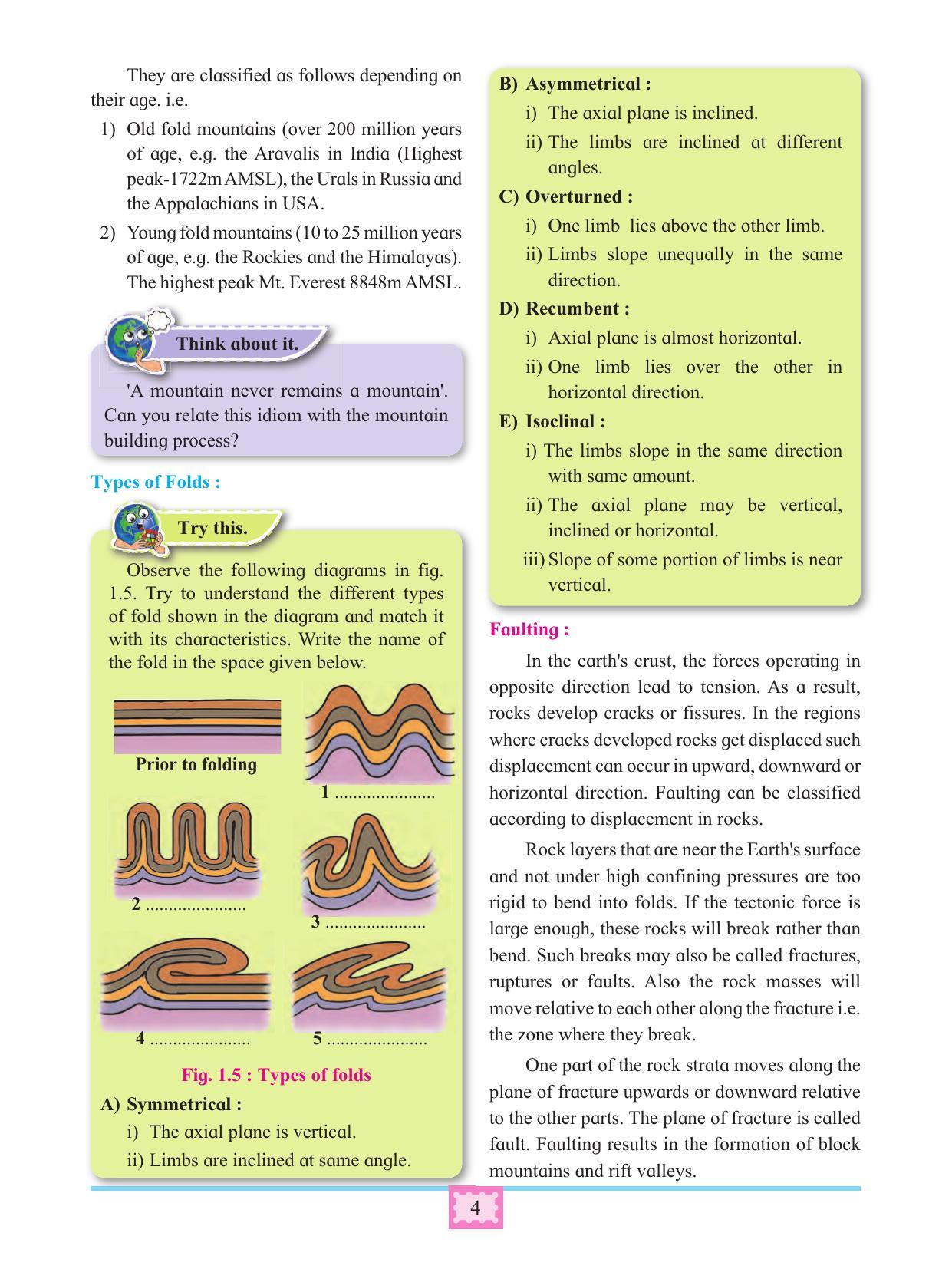 Maharashtra Board Class 11 Geography Textbook - Page 14