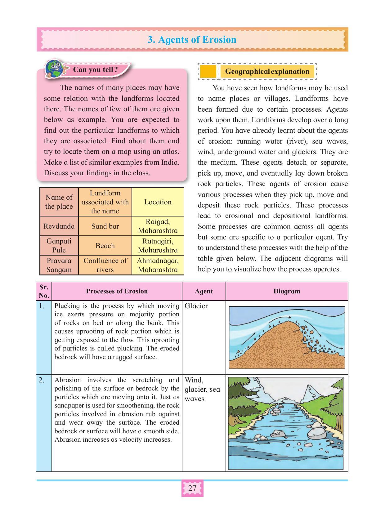 Maharashtra Board Class 11 Geography Textbook - Page 37