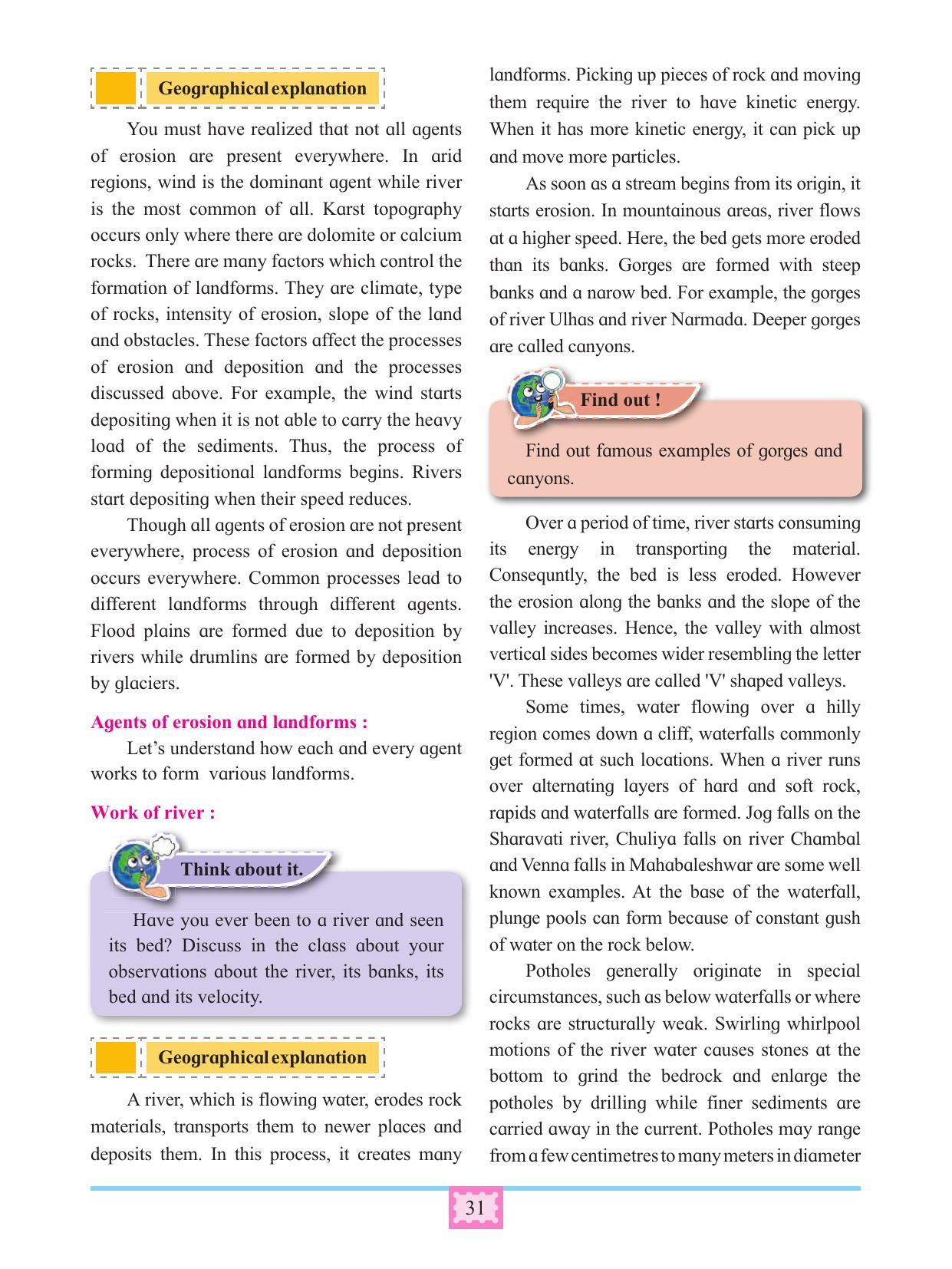 Maharashtra Board Class 11 Geography Textbook - Page 41