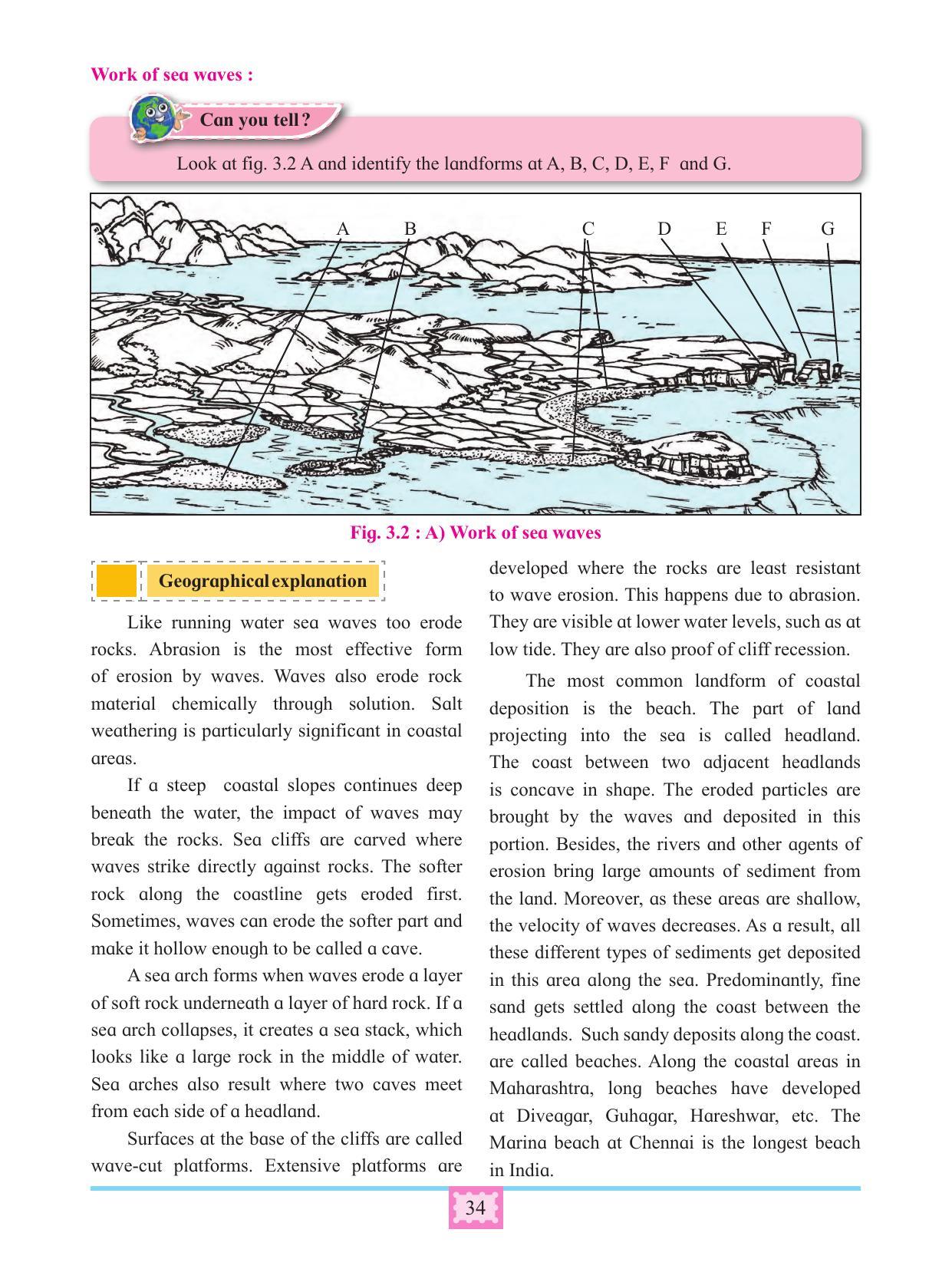 Maharashtra Board Class 11 Geography Textbook - Page 44