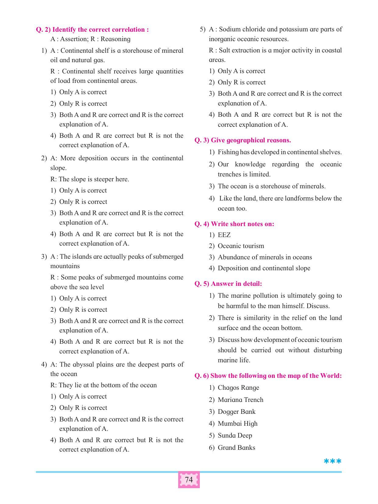 Maharashtra Board Class 11 Geography Textbook - Page 84
