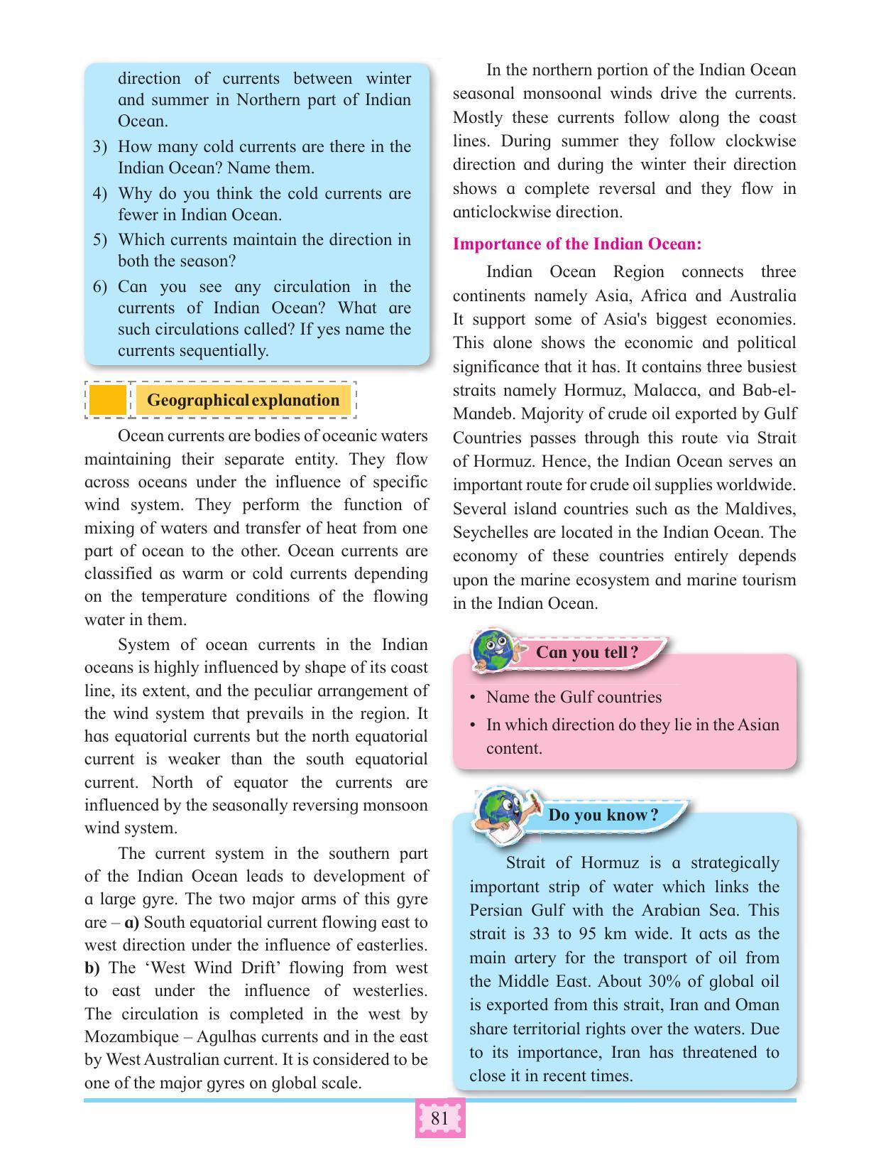 Maharashtra Board Class 11 Geography Textbook - Page 91