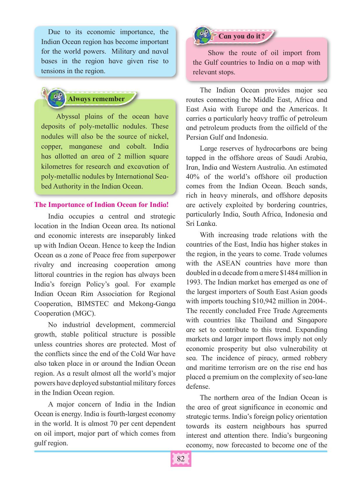 Maharashtra Board Class 11 Geography Textbook - Page 92