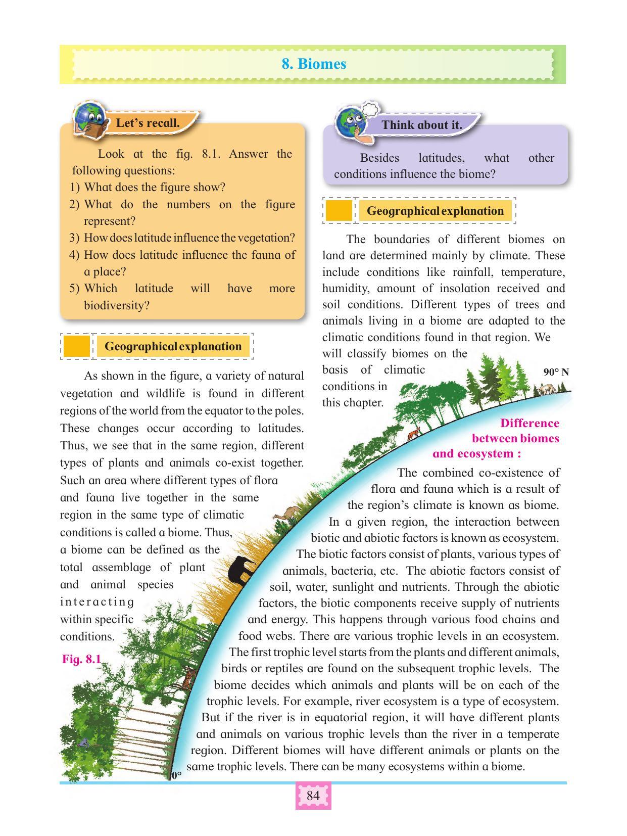Maharashtra Board Class 11 Geography Textbook - Page 94