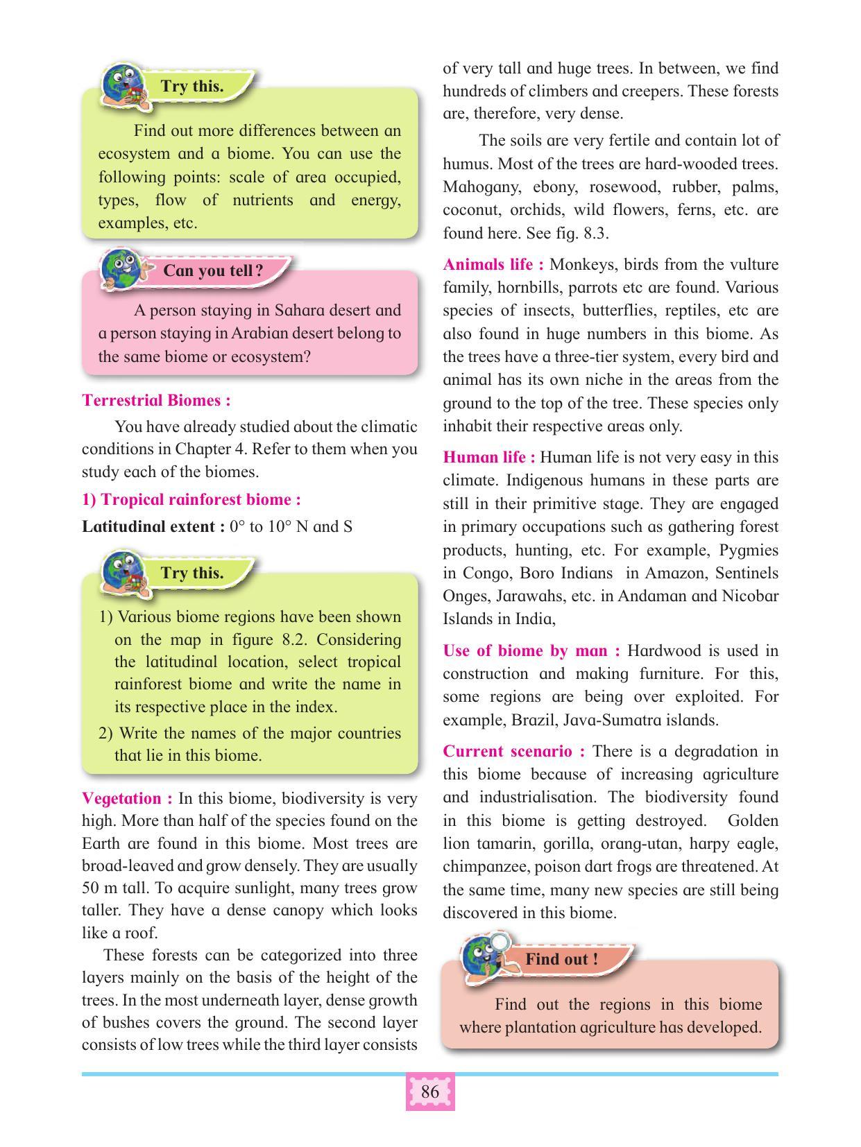 Maharashtra Board Class 11 Geography Textbook - Page 96