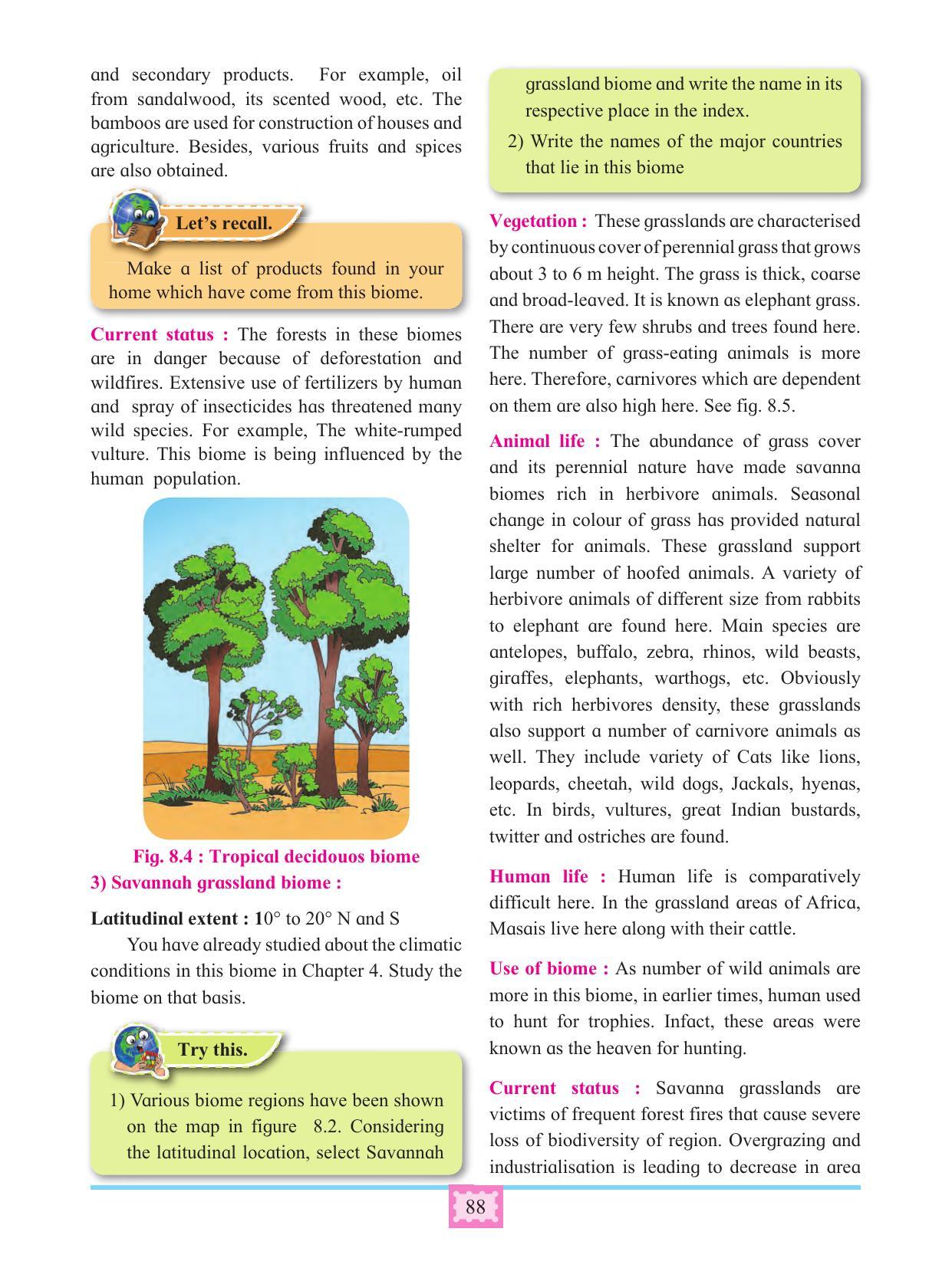 Maharashtra Board Class 11 Geography Textbook - Page 98