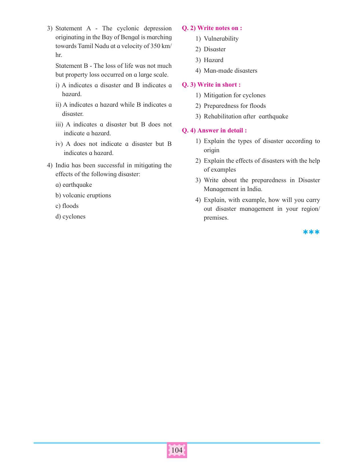 Maharashtra Board Class 11 Geography Textbook - Page 114