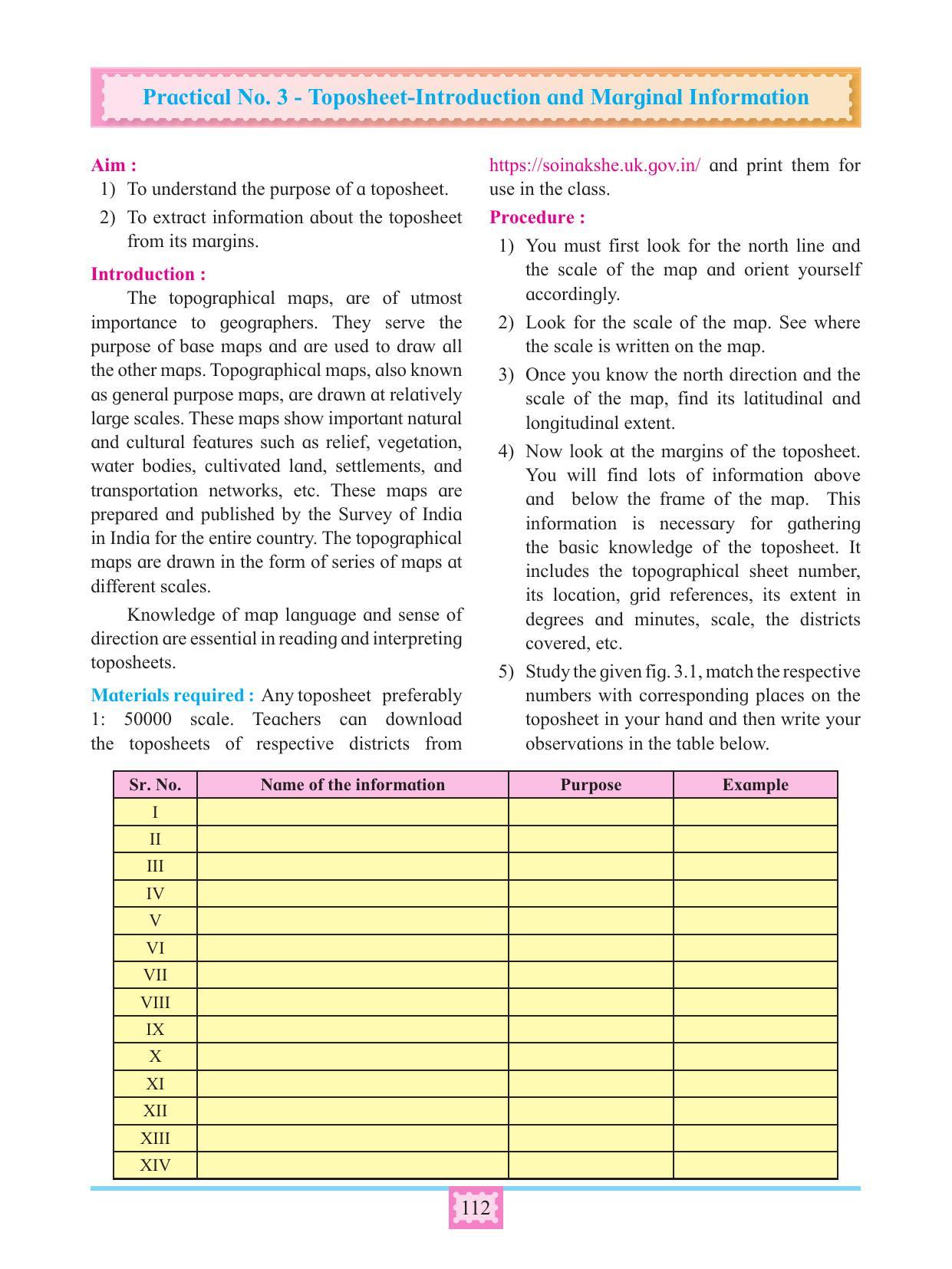 Maharashtra Board Class 11 Geography Textbook - Page 122