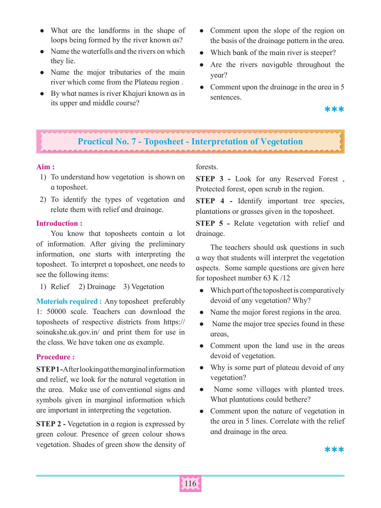 Maharashtra Board Class 11 Geography Textbook - Page 126