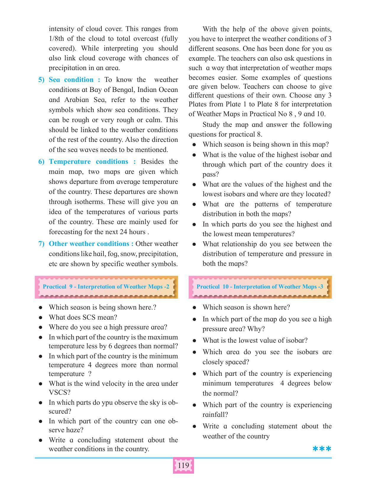 Maharashtra Board Class 11 Geography Textbook - Page 129