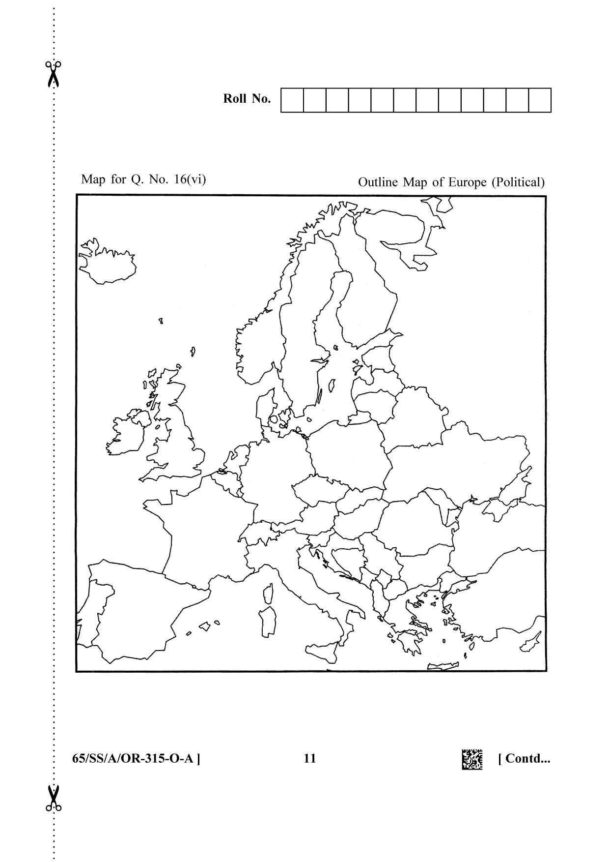 NIOS 2023 Class 12 Odia (History) Question Paper - Page 11
