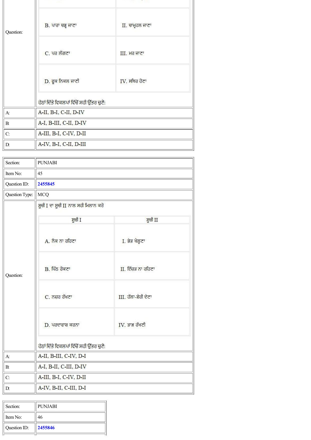 CUET 2022 Question Paper of Panjabi - Page 21