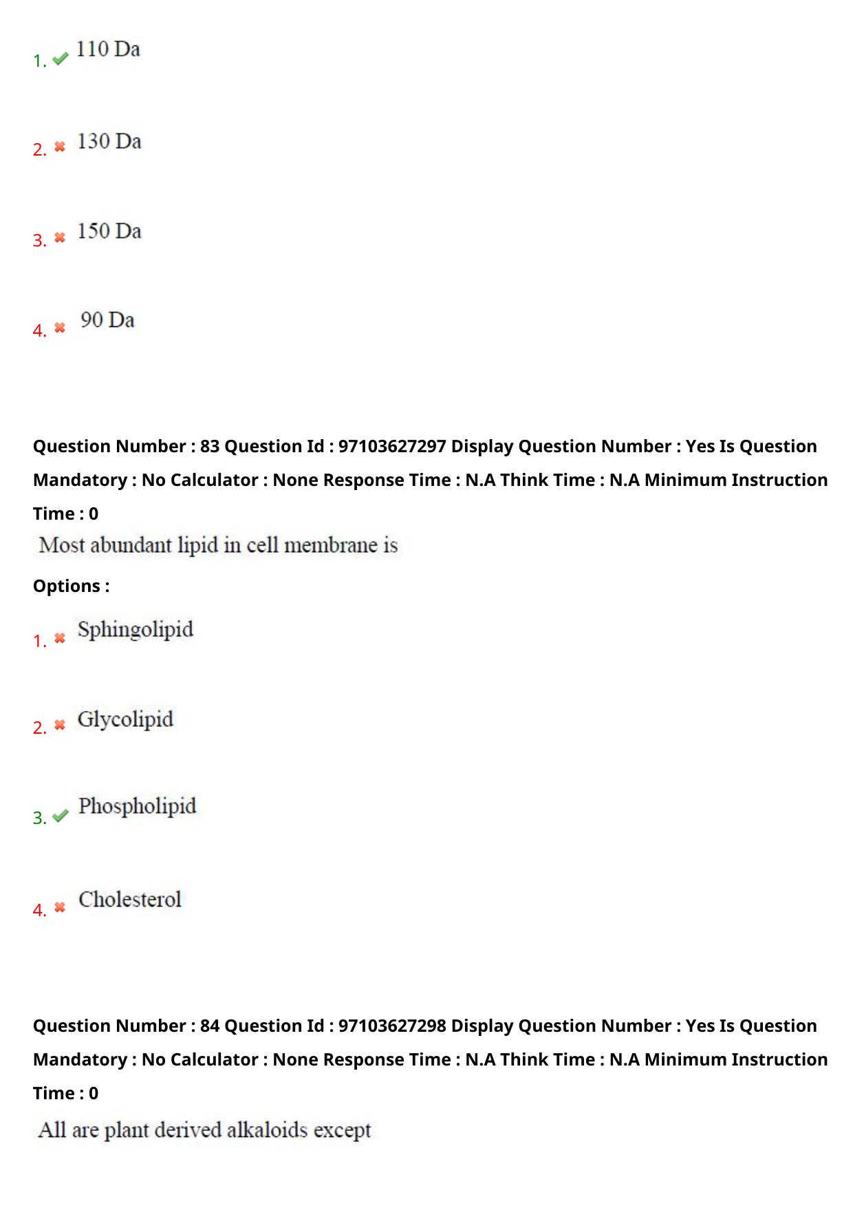 AP RCET 2024 Botany Question Paper - Page 52
