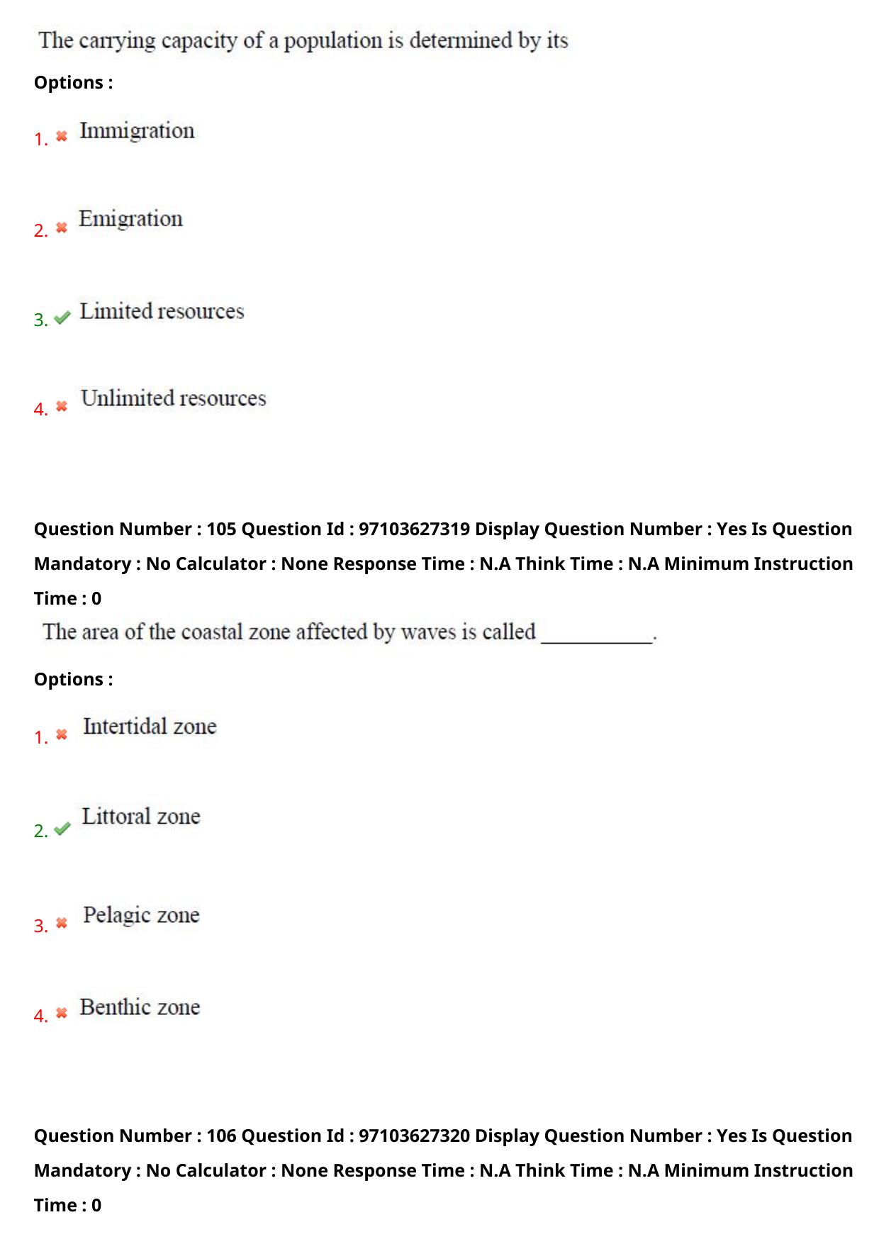 AP RCET 2024 Botany Question Paper - Page 63