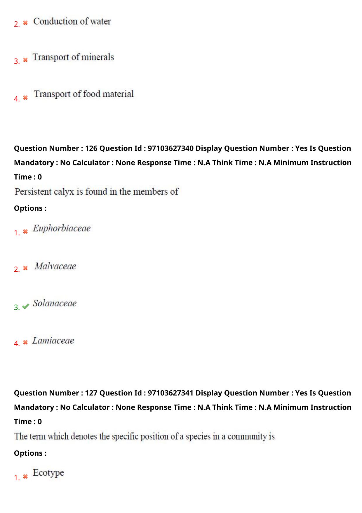 AP RCET 2024 Botany Question Paper - Page 74