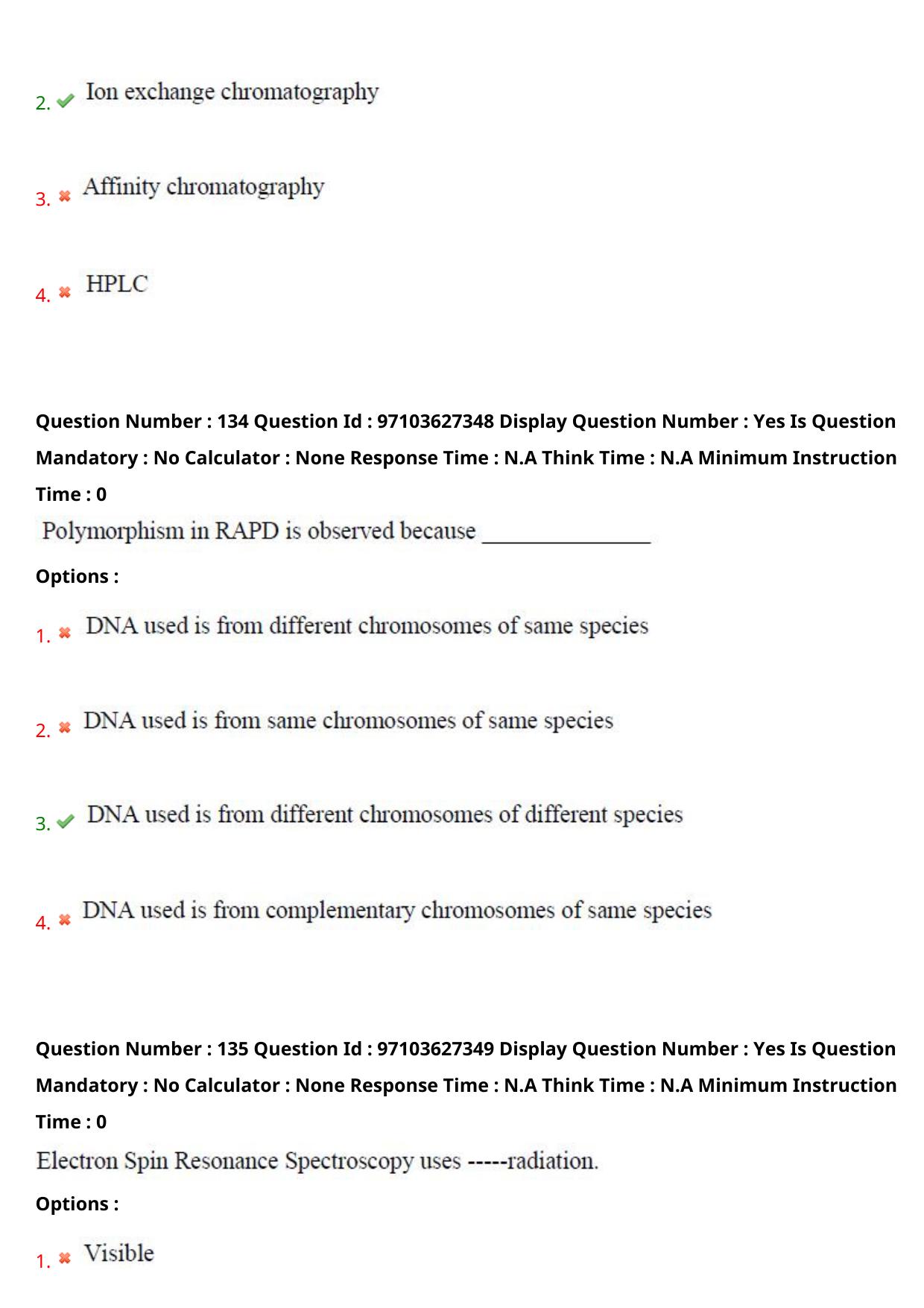 AP RCET 2024 Botany Question Paper - Page 78