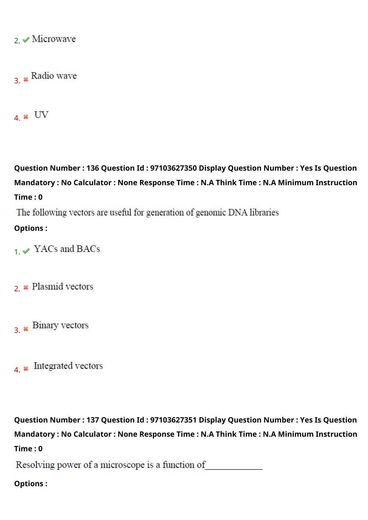 AP RCET 2024 Botany Question Paper - Page 79