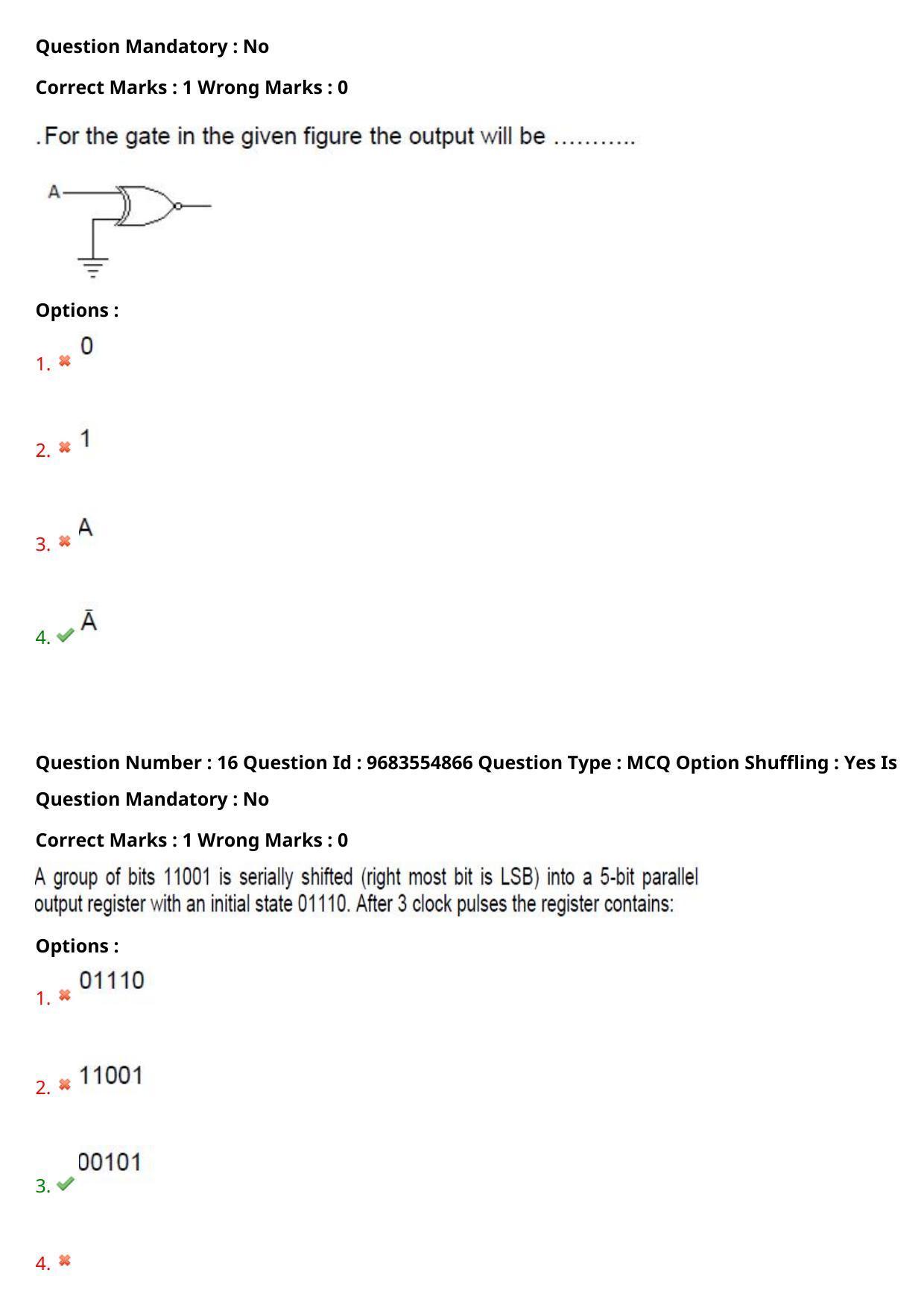 TS CPGET 2021 M.Sc. Electronics (Shift 1) Question Paper with Answer Key - Page 10