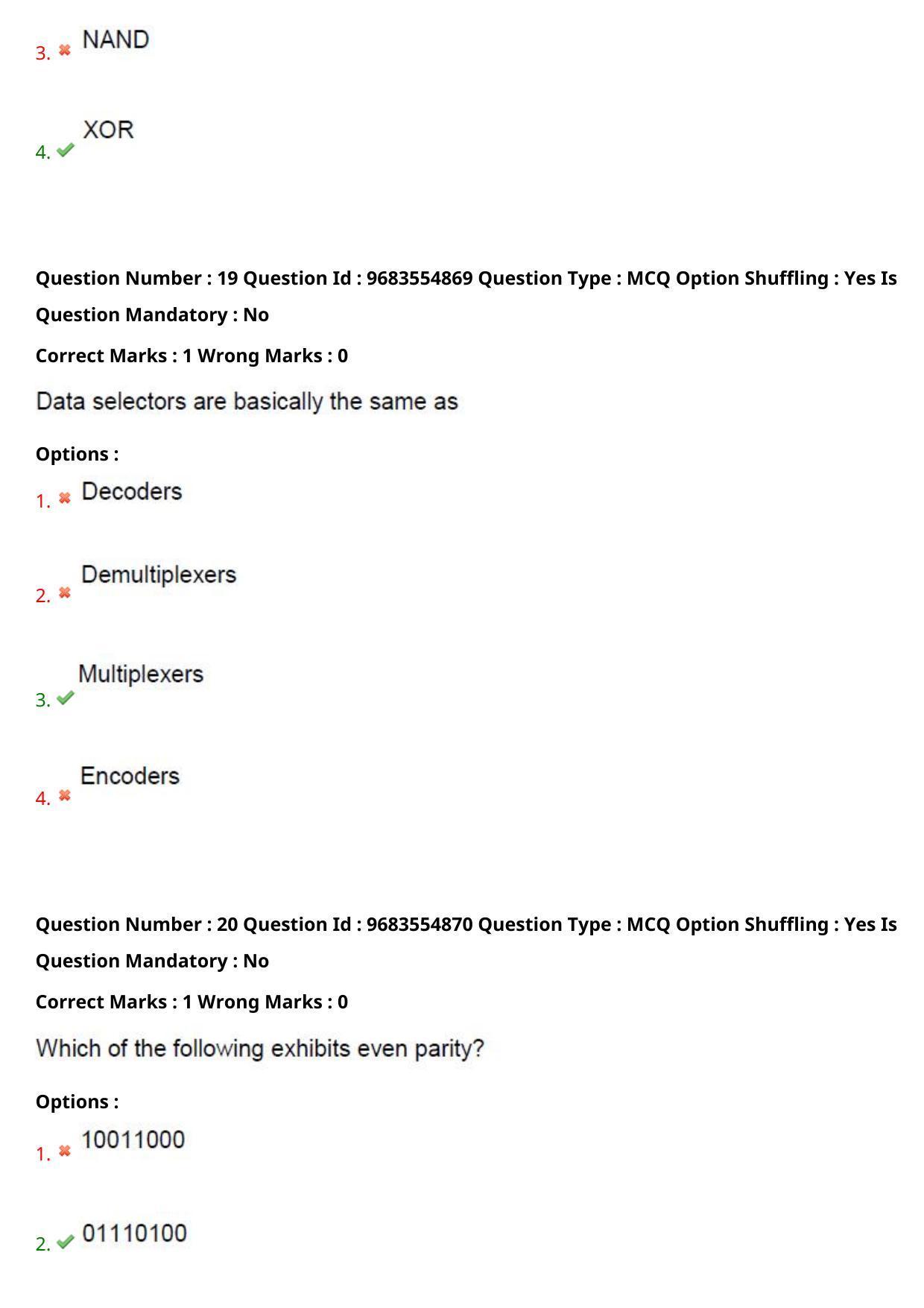 TS CPGET 2021 M.Sc. Electronics (Shift 1) Question Paper with Answer Key - Page 12