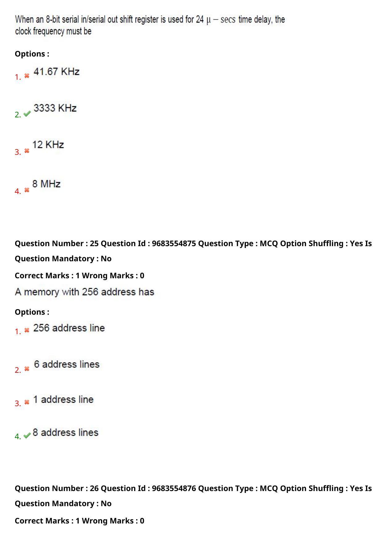 TS CPGET 2021 M.Sc. Electronics (Shift 1) Question Paper with Answer Key - Page 15