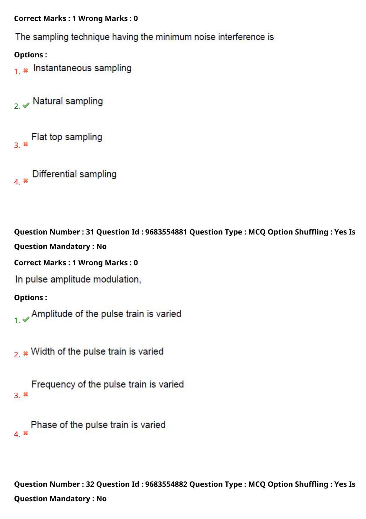 TS CPGET 2021 M.Sc. Electronics (Shift 1) Question Paper with Answer Key - Page 18