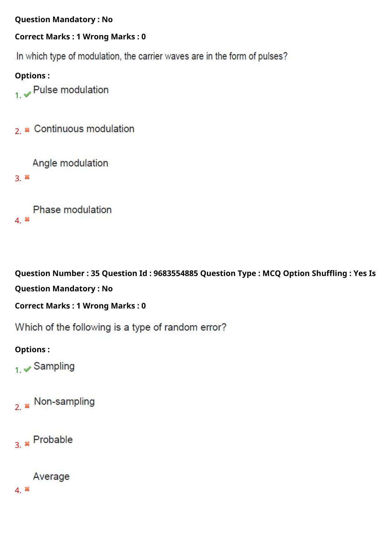 TS CPGET 2021 M.Sc. Electronics (Shift 1) Question Paper with Answer Key - Page 20