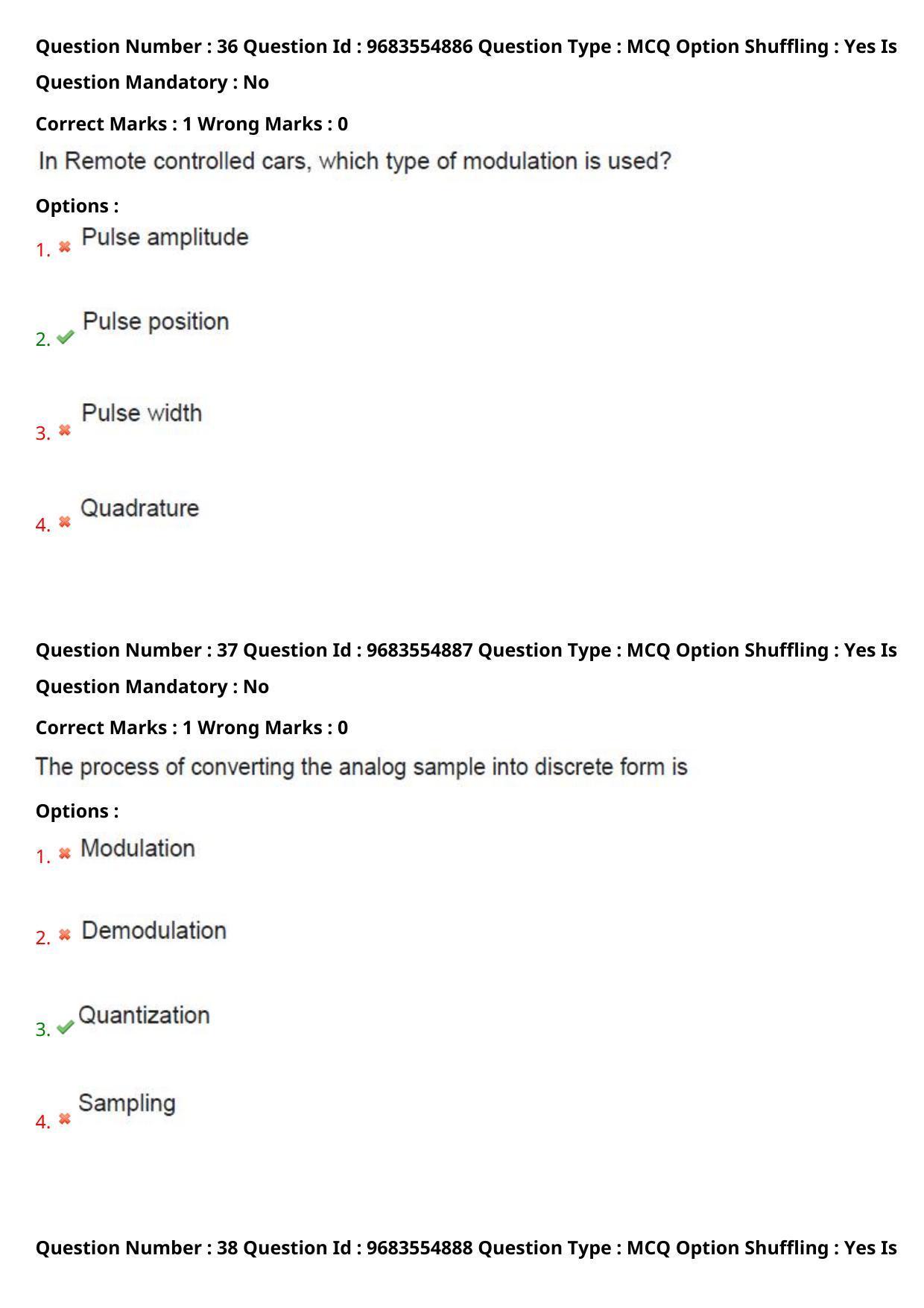 TS CPGET 2021 M.Sc. Electronics (Shift 1) Question Paper with Answer Key - Page 21